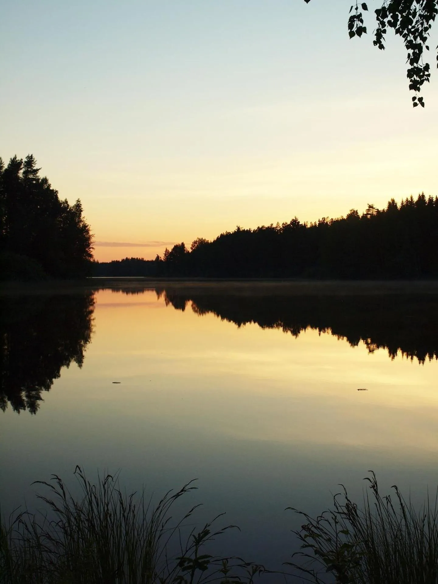Lake view in Norppa Resort