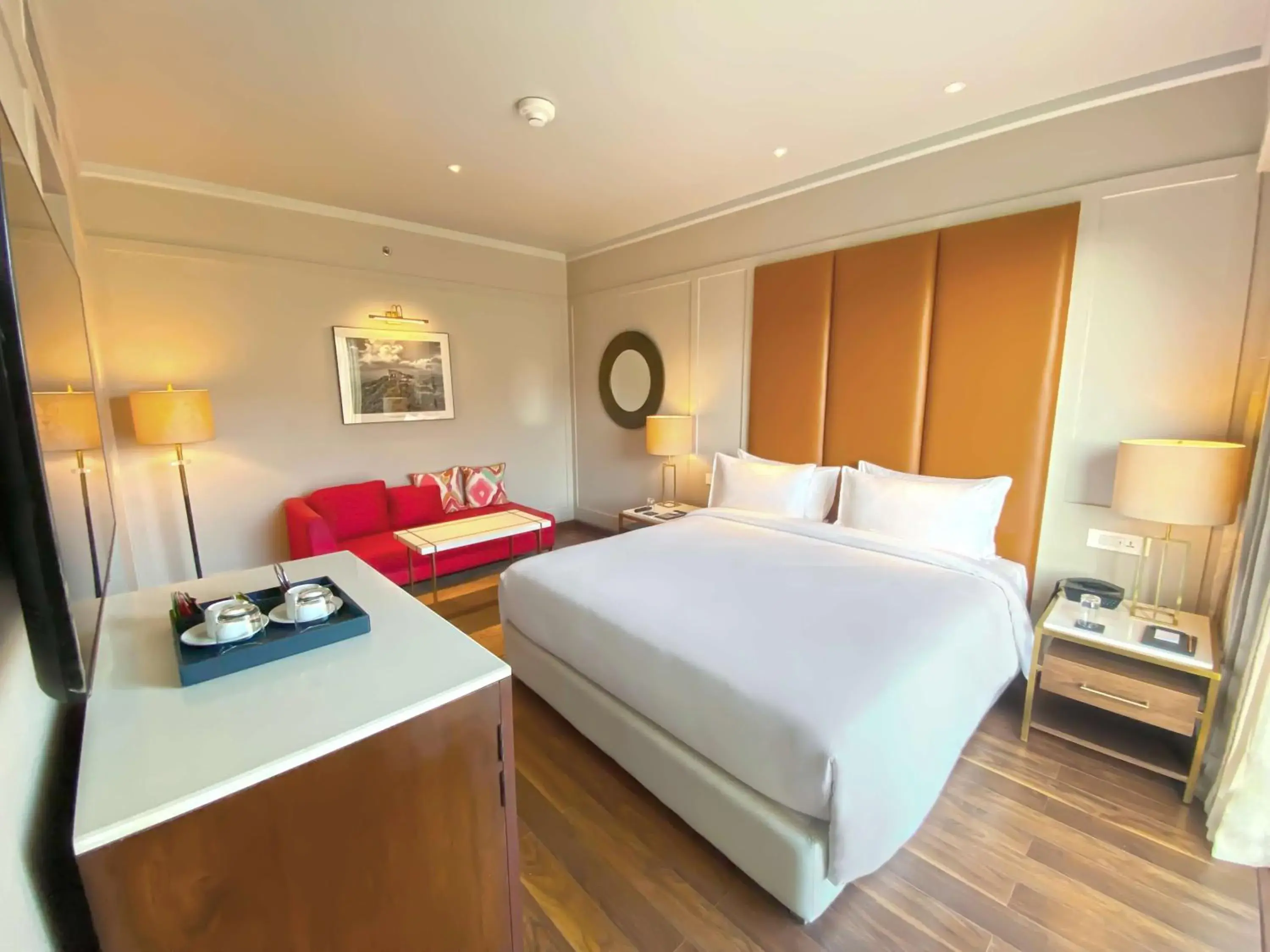 Bed in Radisson Blu Resort Kumbhalgarh Bed in Radisson Blu Resort Kumbhalgarh