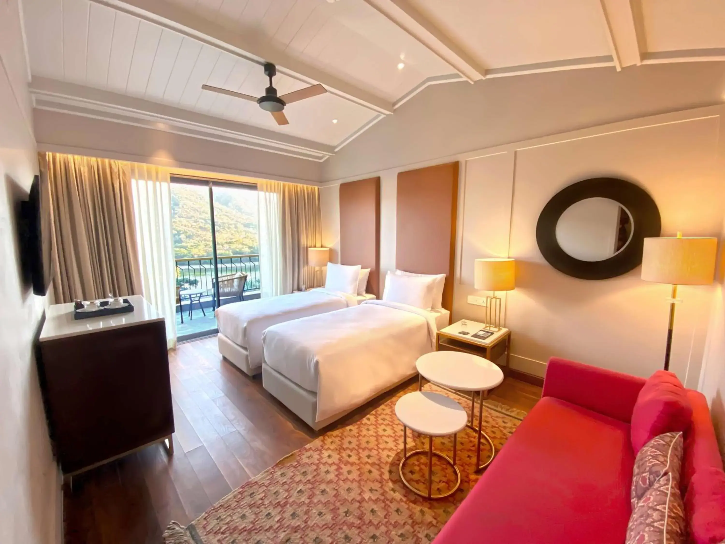 Bed in Radisson Blu Resort Kumbhalgarh Bed in Radisson Blu Resort Kumbhalgarh