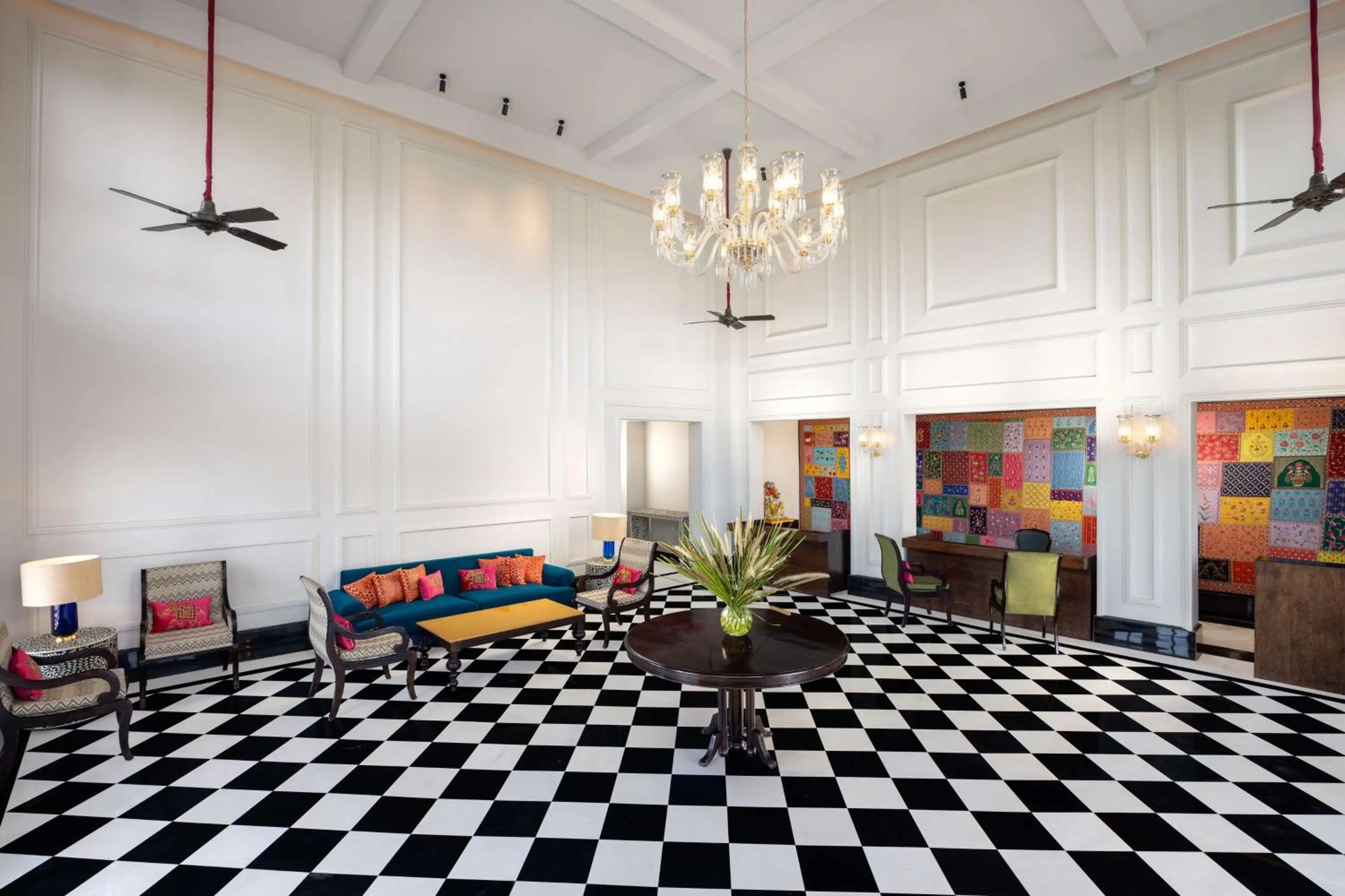 Lobby or reception in Radisson Blu Resort Kumbhalgarh