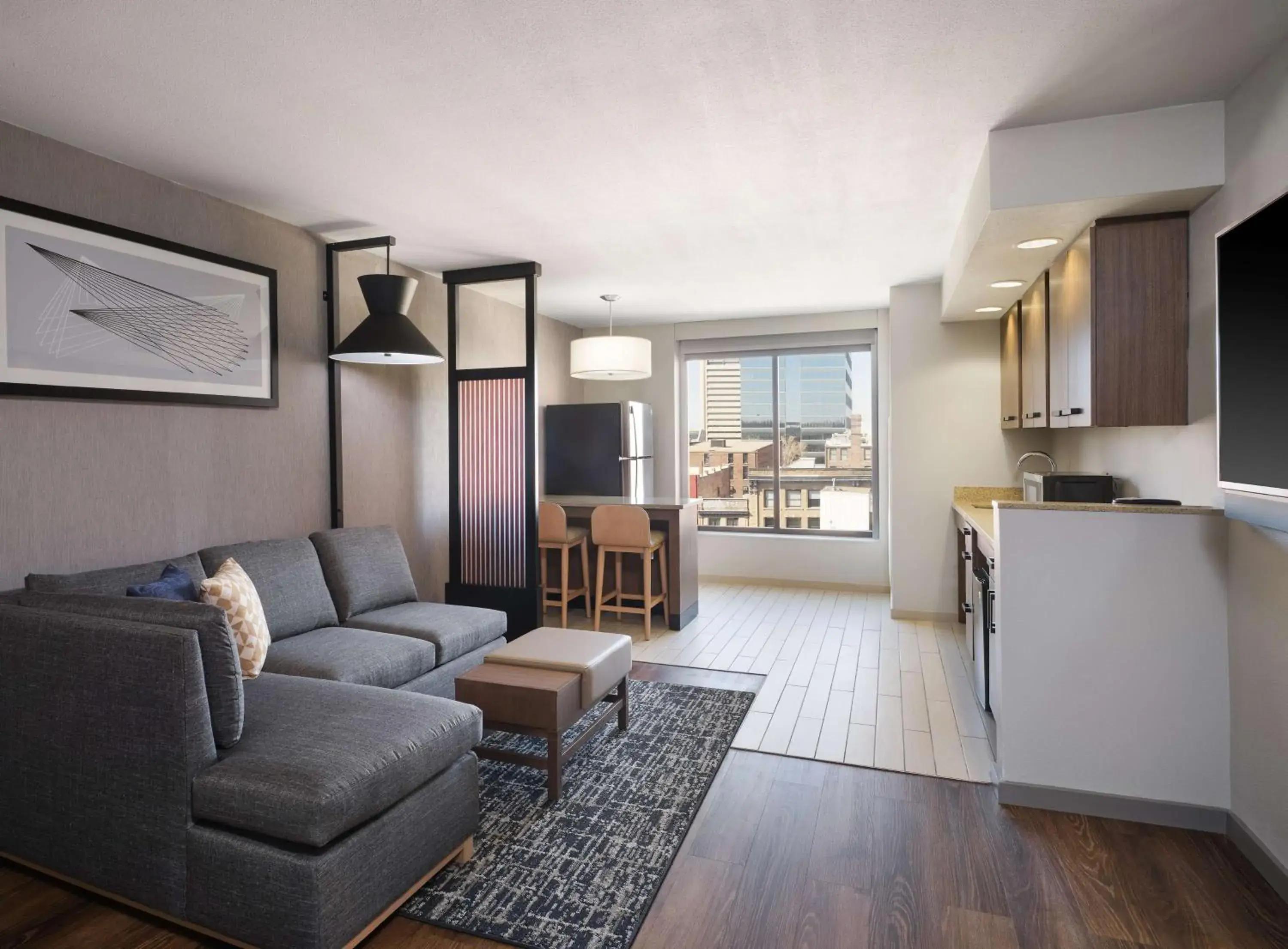 Photo of the whole room in Hyatt Place Omaha/Downtown-Old Market Photo of the whole room in Hyatt Place Omaha/Downtown-Old Market