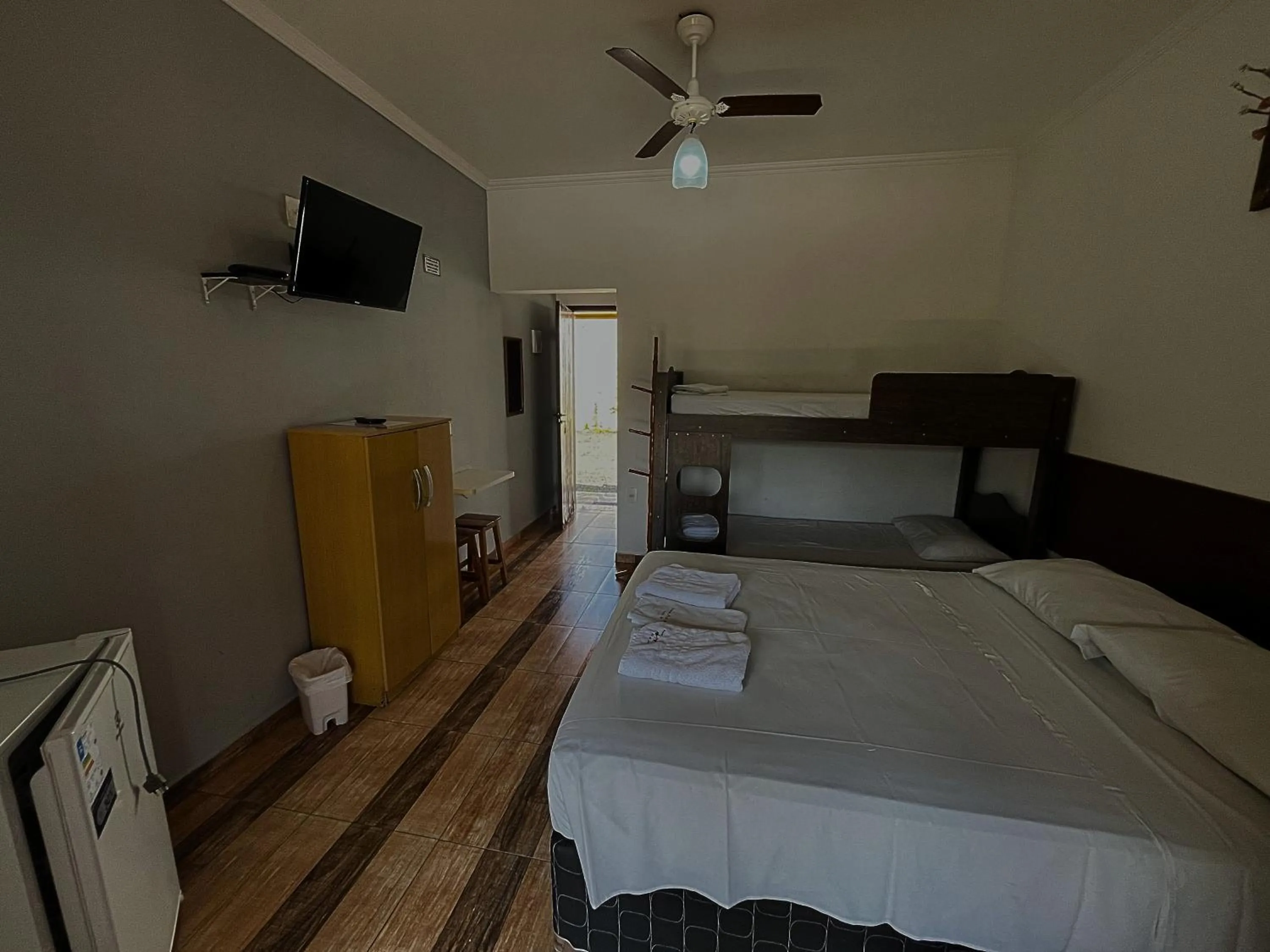 Bed in Pousada Pé da Serra