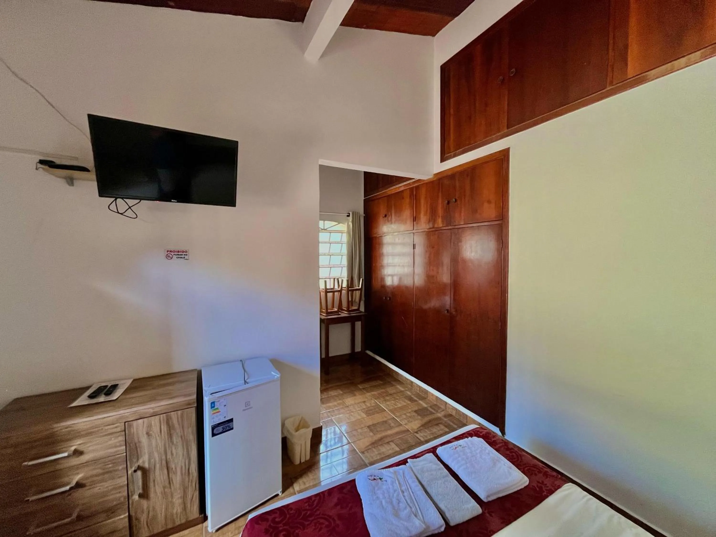 Bed in Pousada Pé da Serra