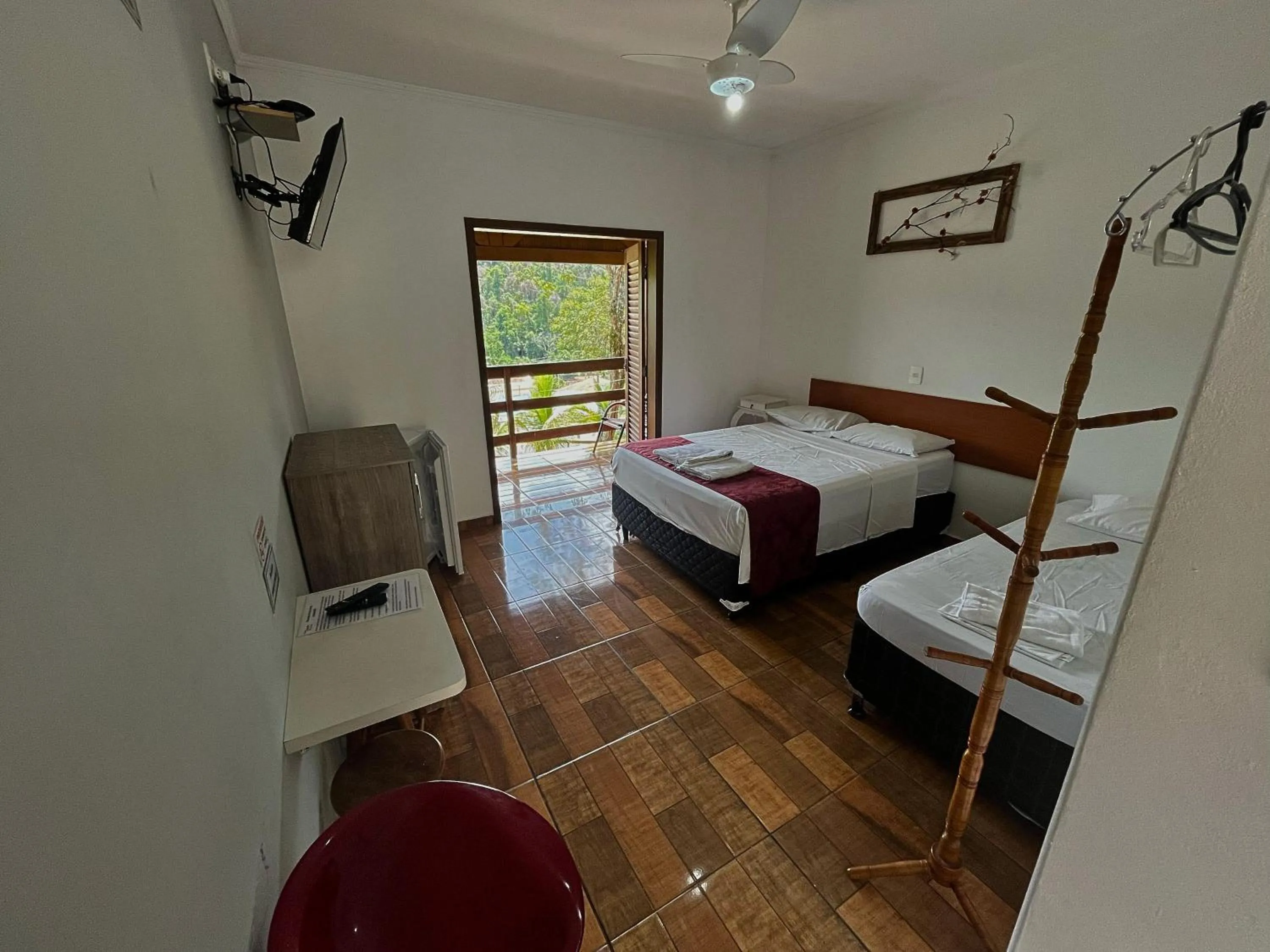 Bed in Pousada Pé da Serra