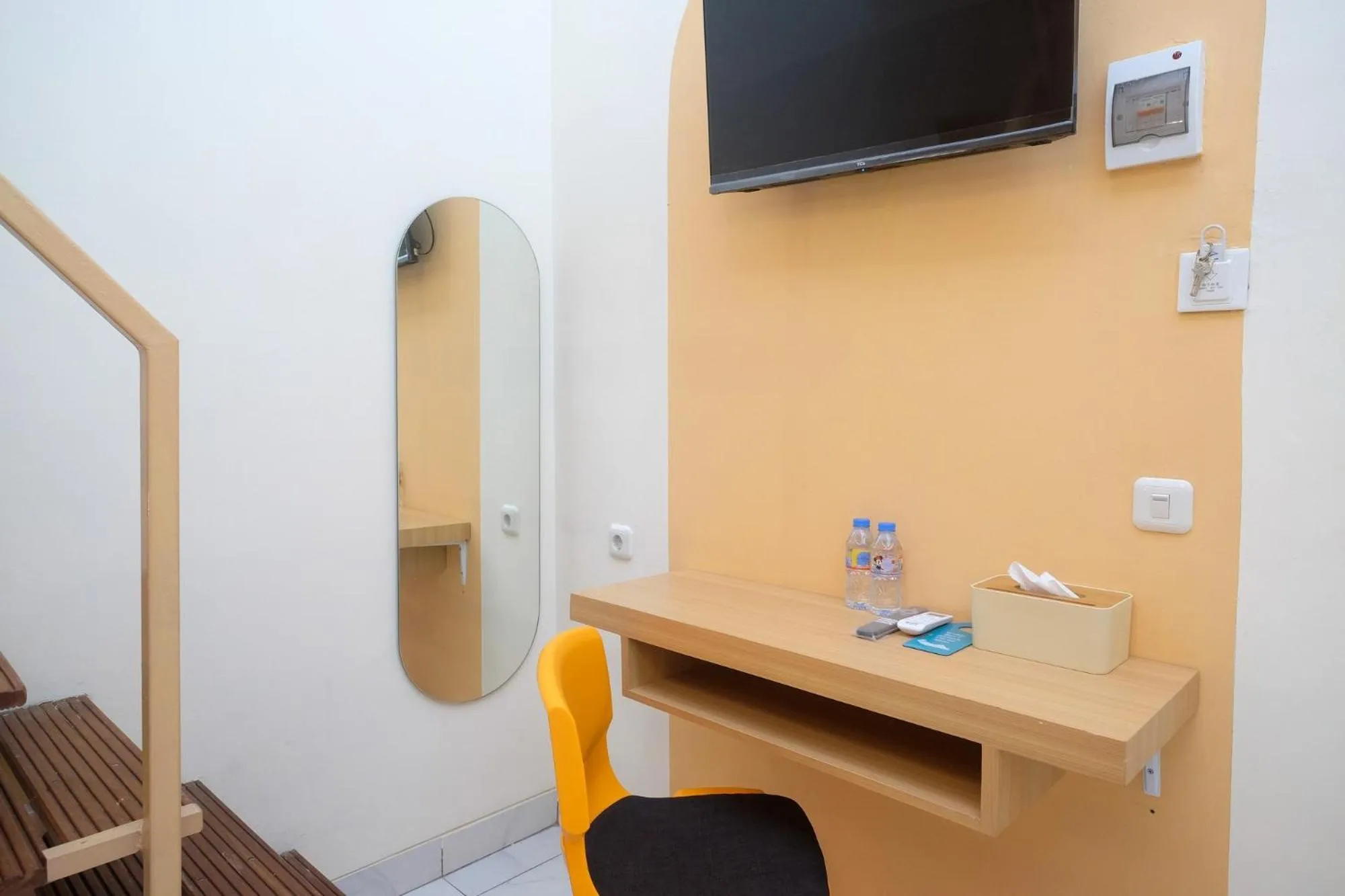 Bed in Sans Hotel Aurum Majapahit Semarang