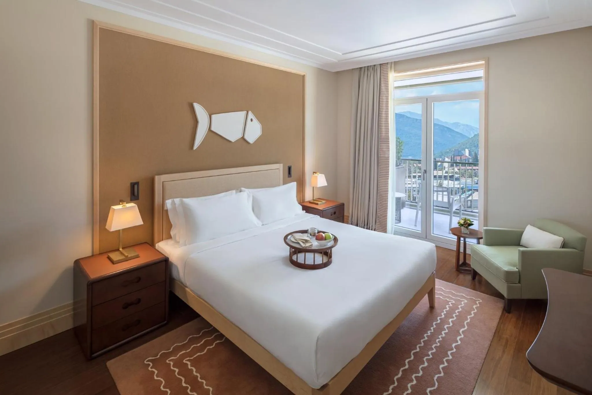 Photo of the whole room, Bed in Regent Porto Montenegro