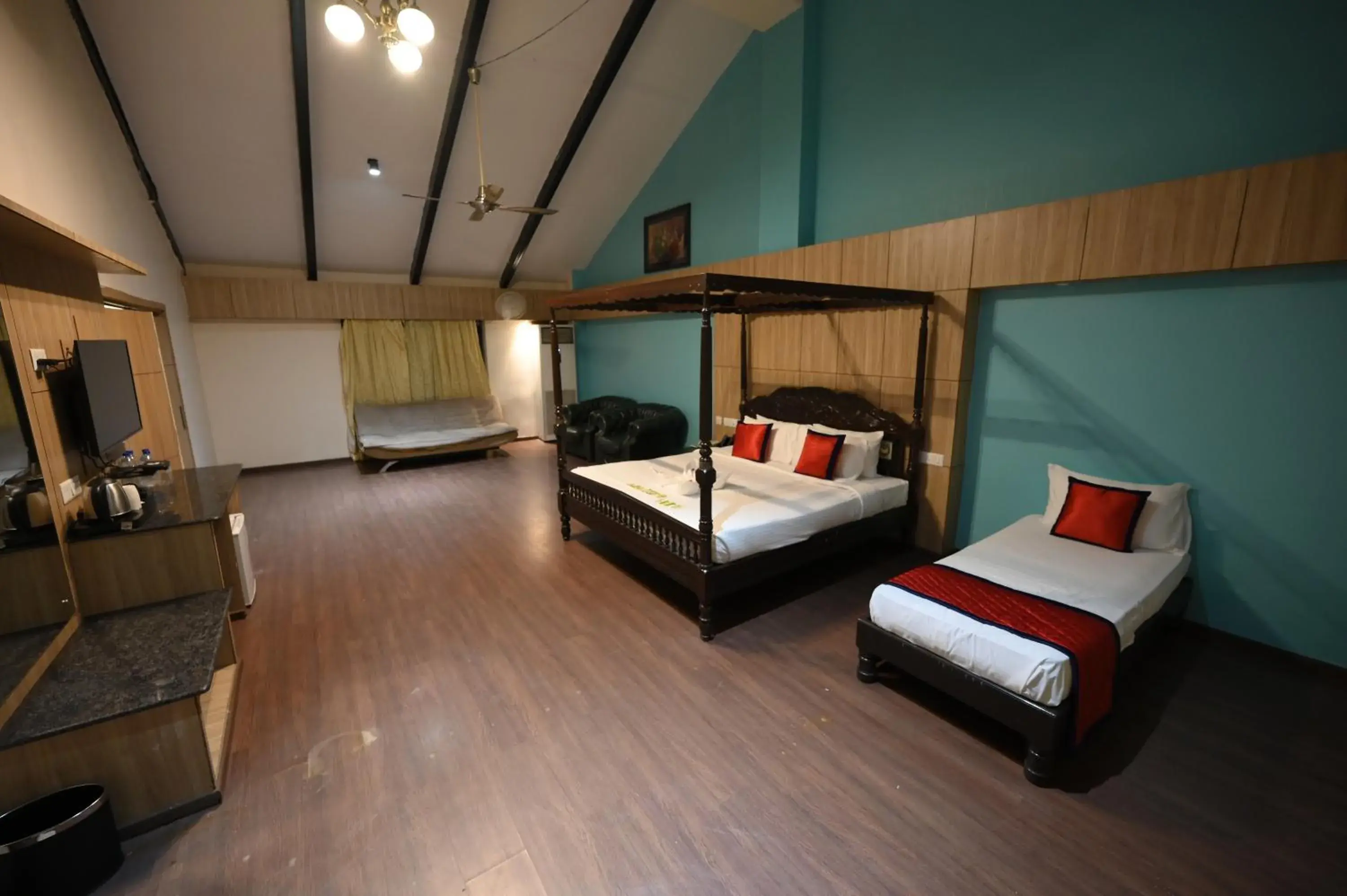 Bed in Spree One Resort And Convention Annavaram Bed in Spree One Resort And Convention Annavaram