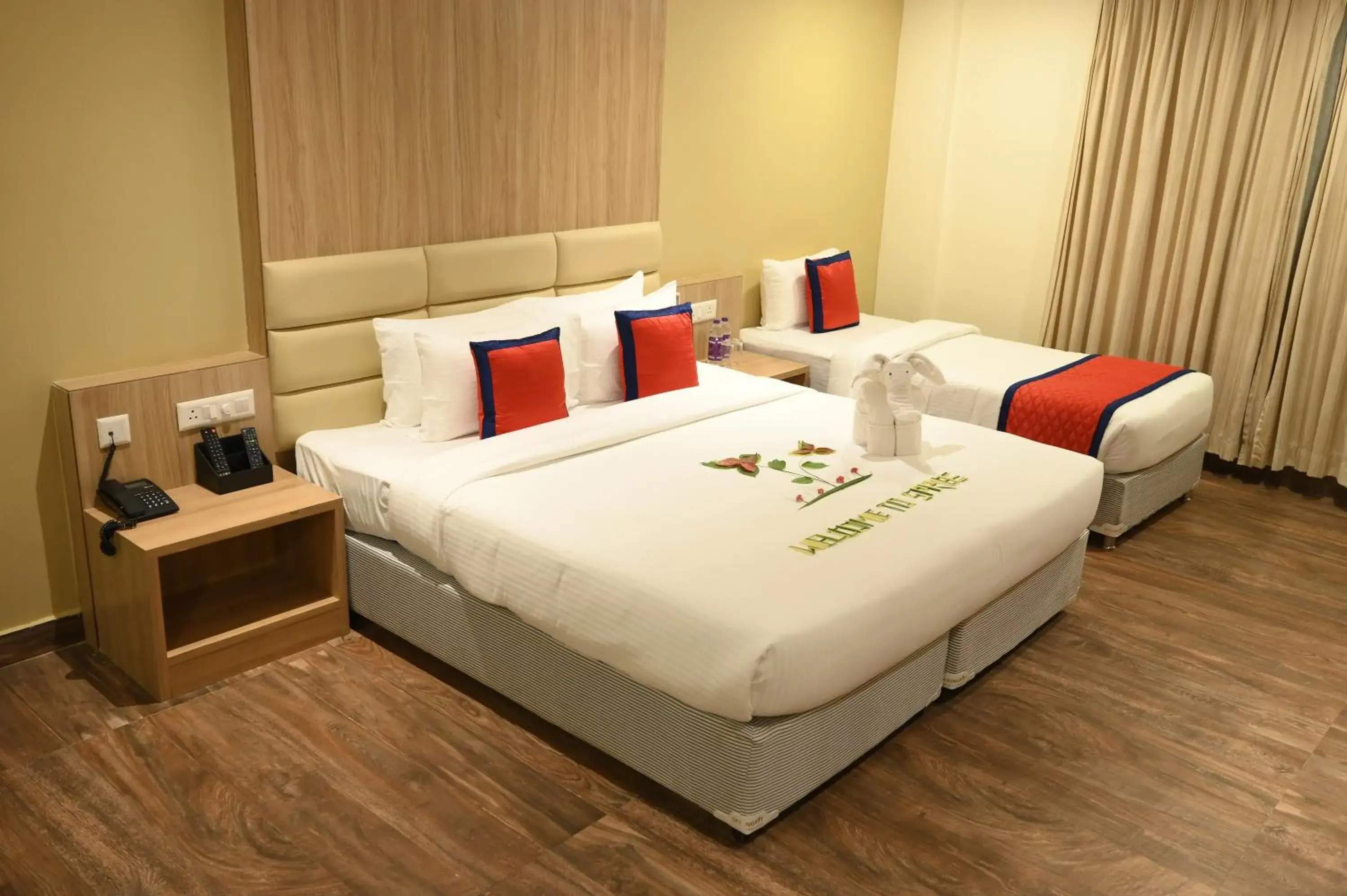 Bed in Spree One Resort And Convention Annavaram Bed in Spree One Resort And Convention Annavaram
