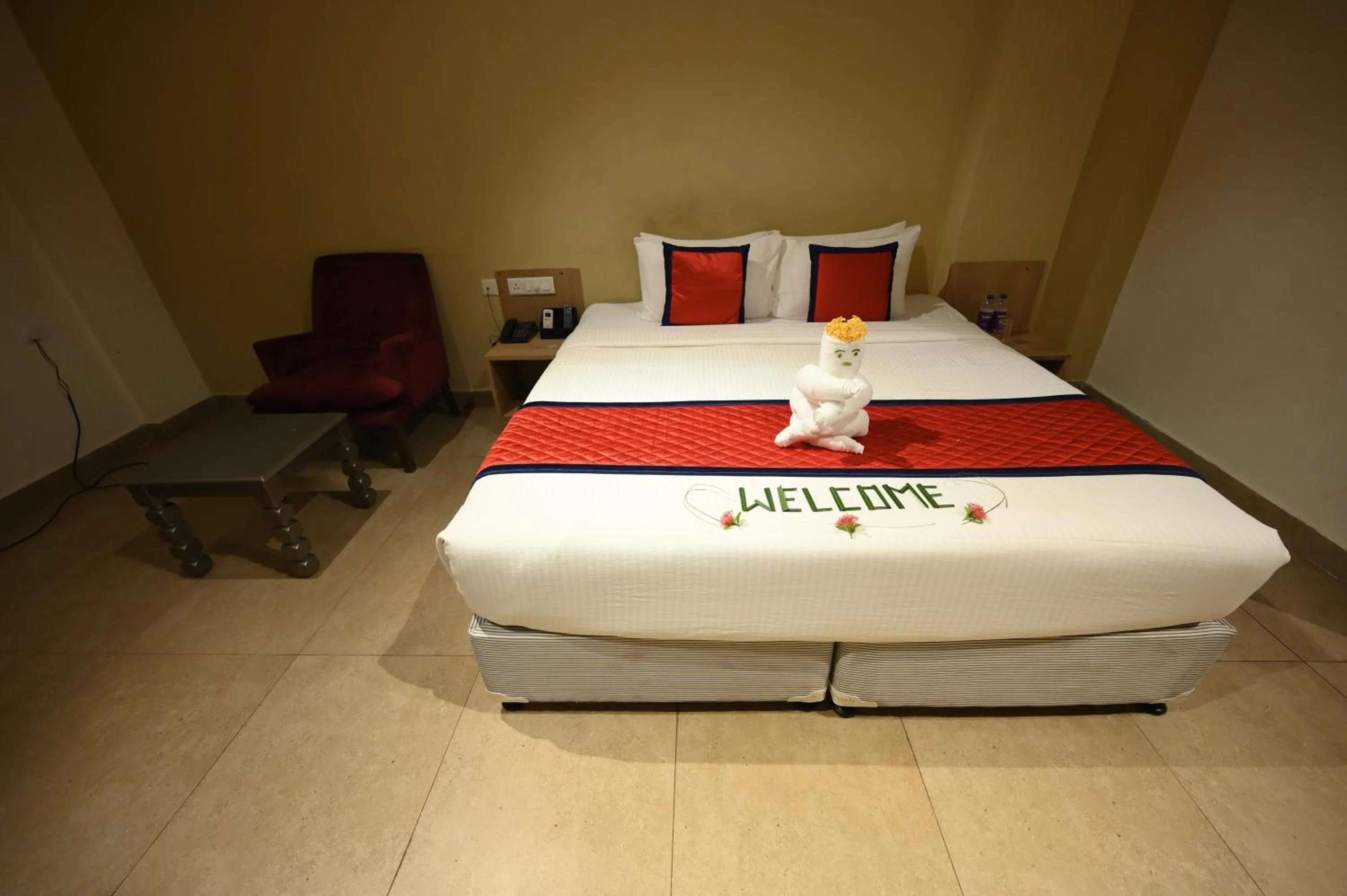 Bed in Spree One Resort And Convention Annavaram