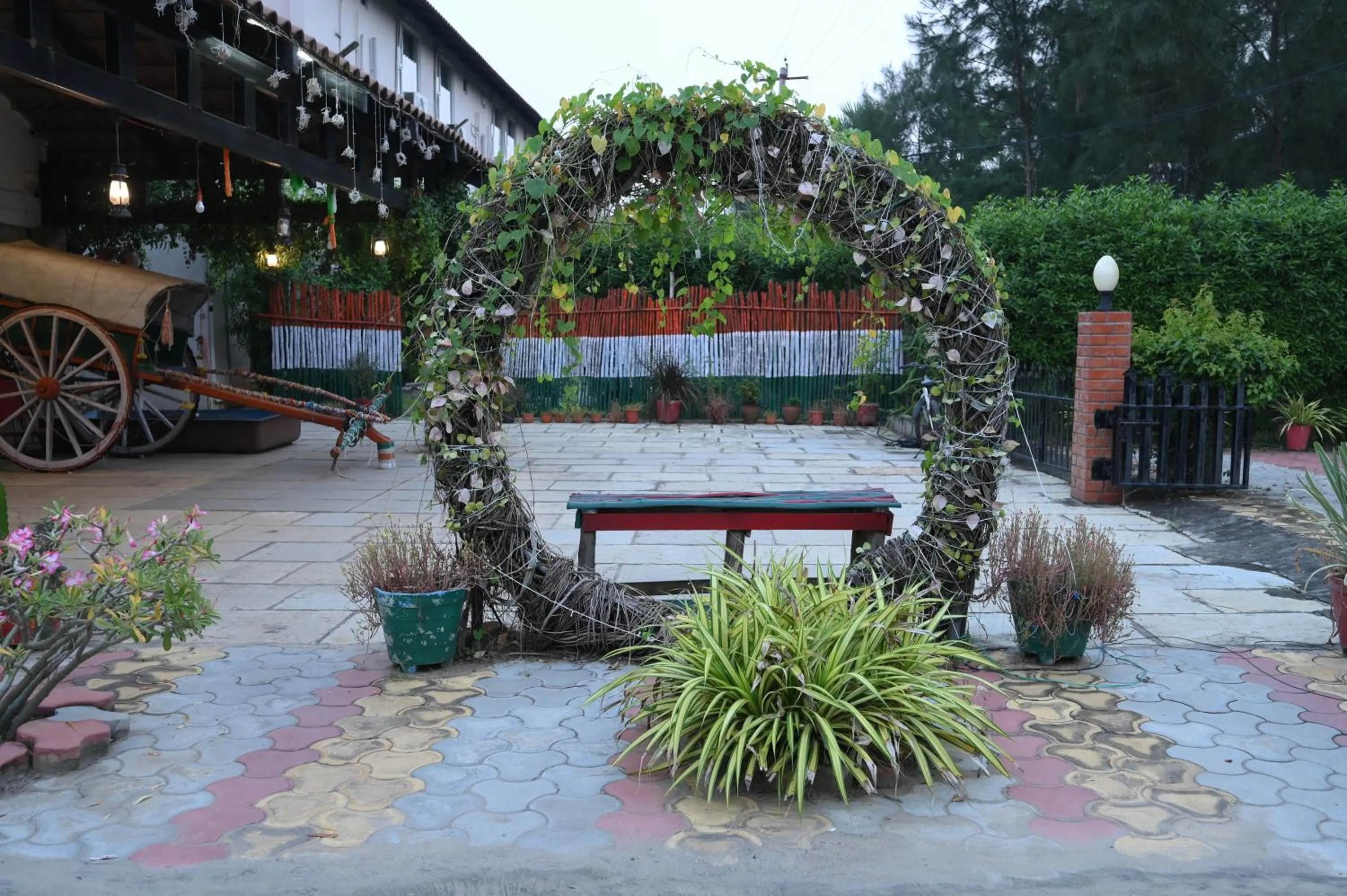 Garden in Spree One Resort And Convention Annavaram