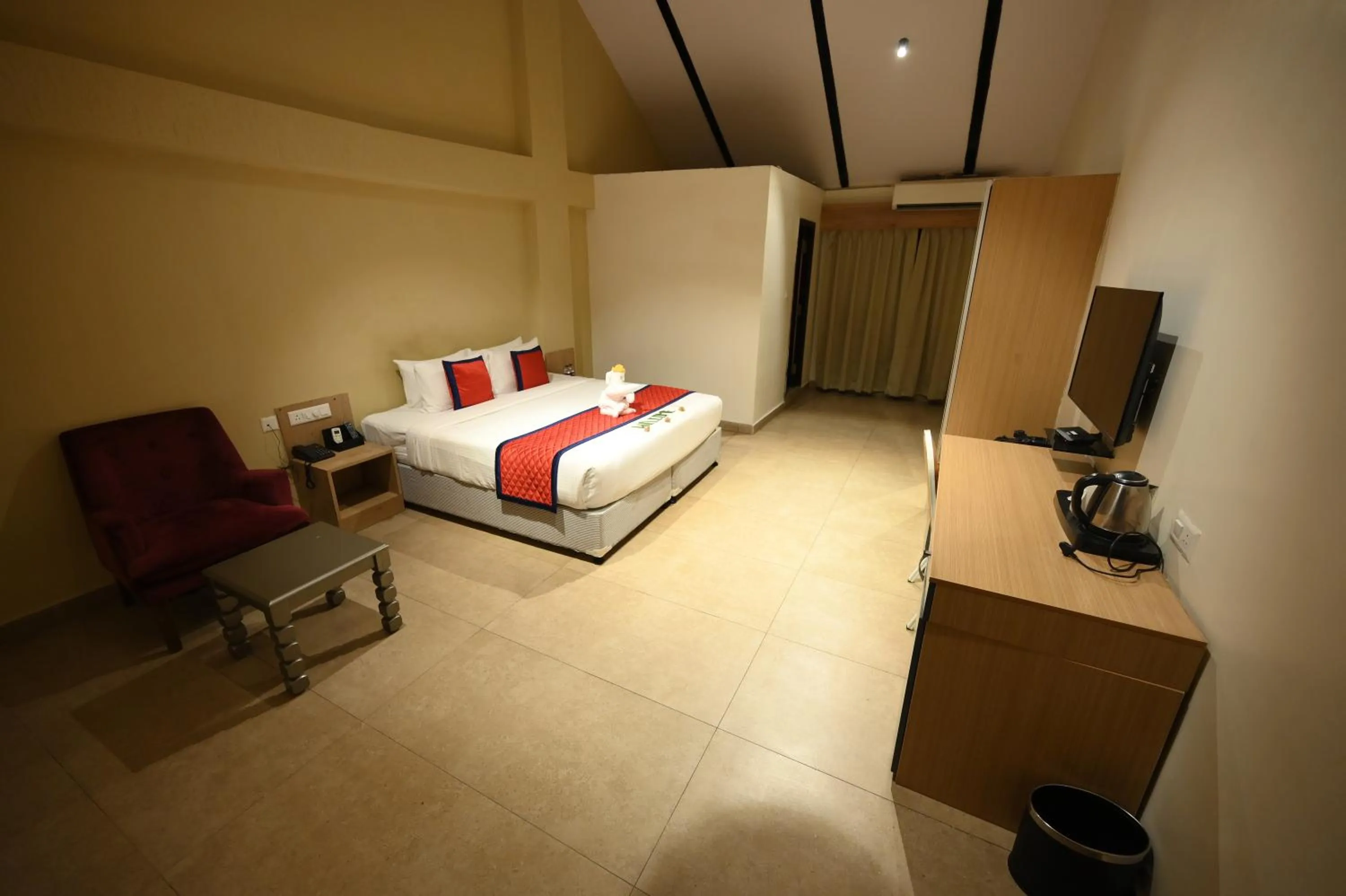 Bed in Spree One Resort And Convention Annavaram