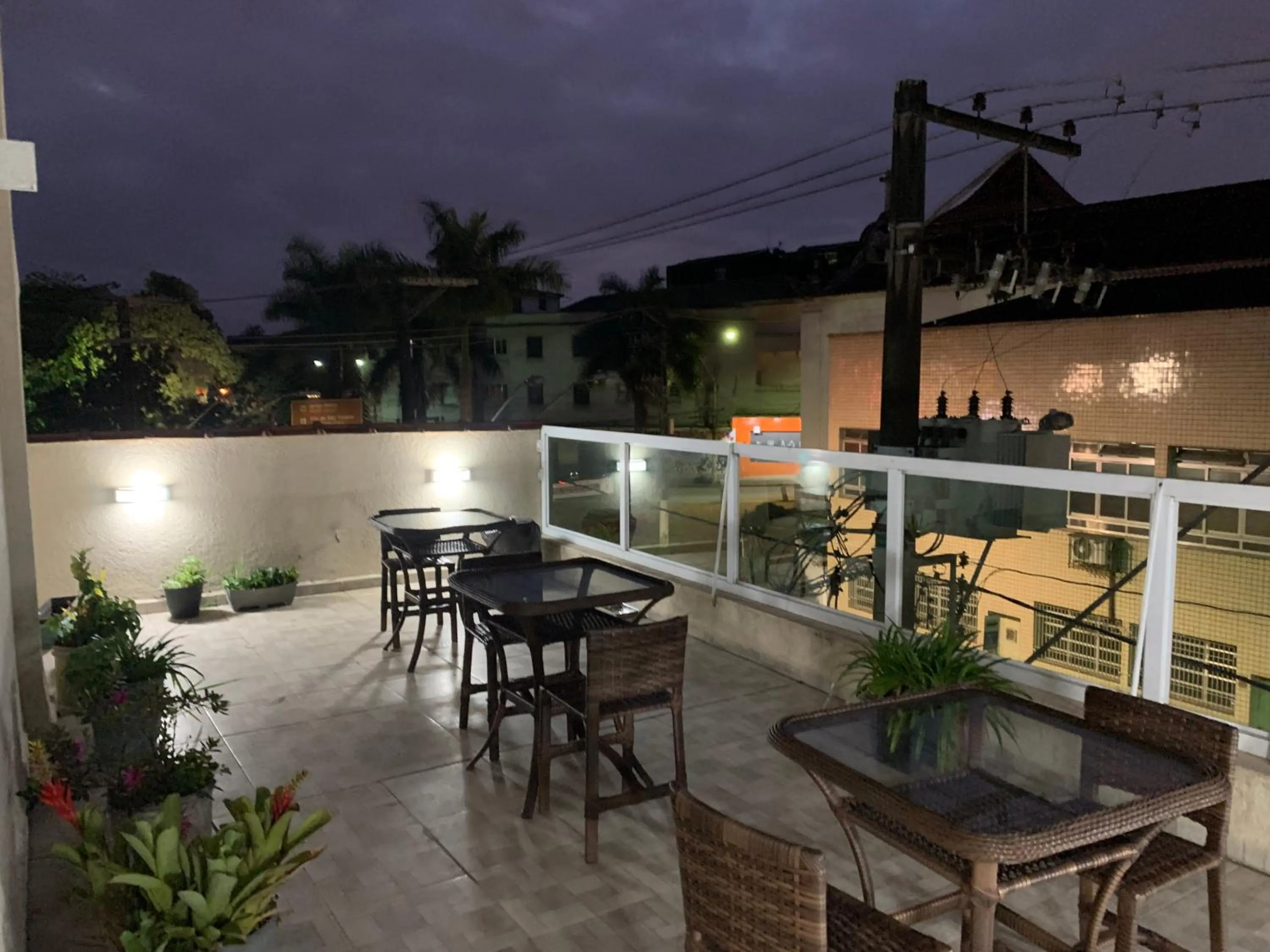 Balcony/Terrace in Hotel e Pousada Areia da Praia
