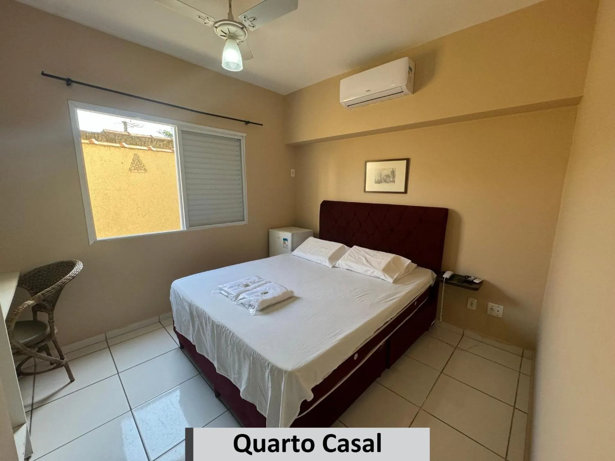 Bedroom, Bed in Hotel e Pousada Areia da Praia