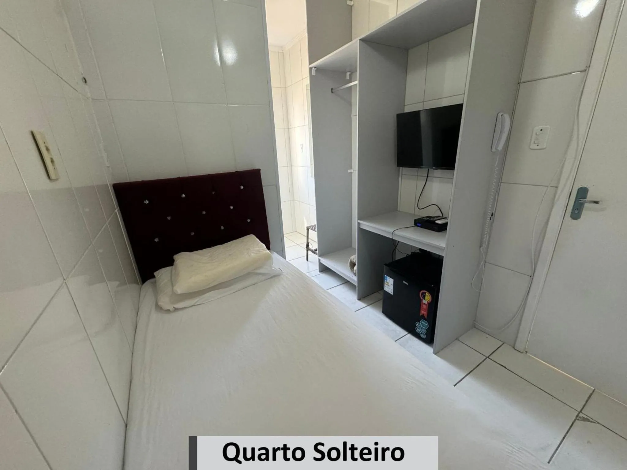 Bedroom, Bed in Hotel e Pousada Areia da Praia