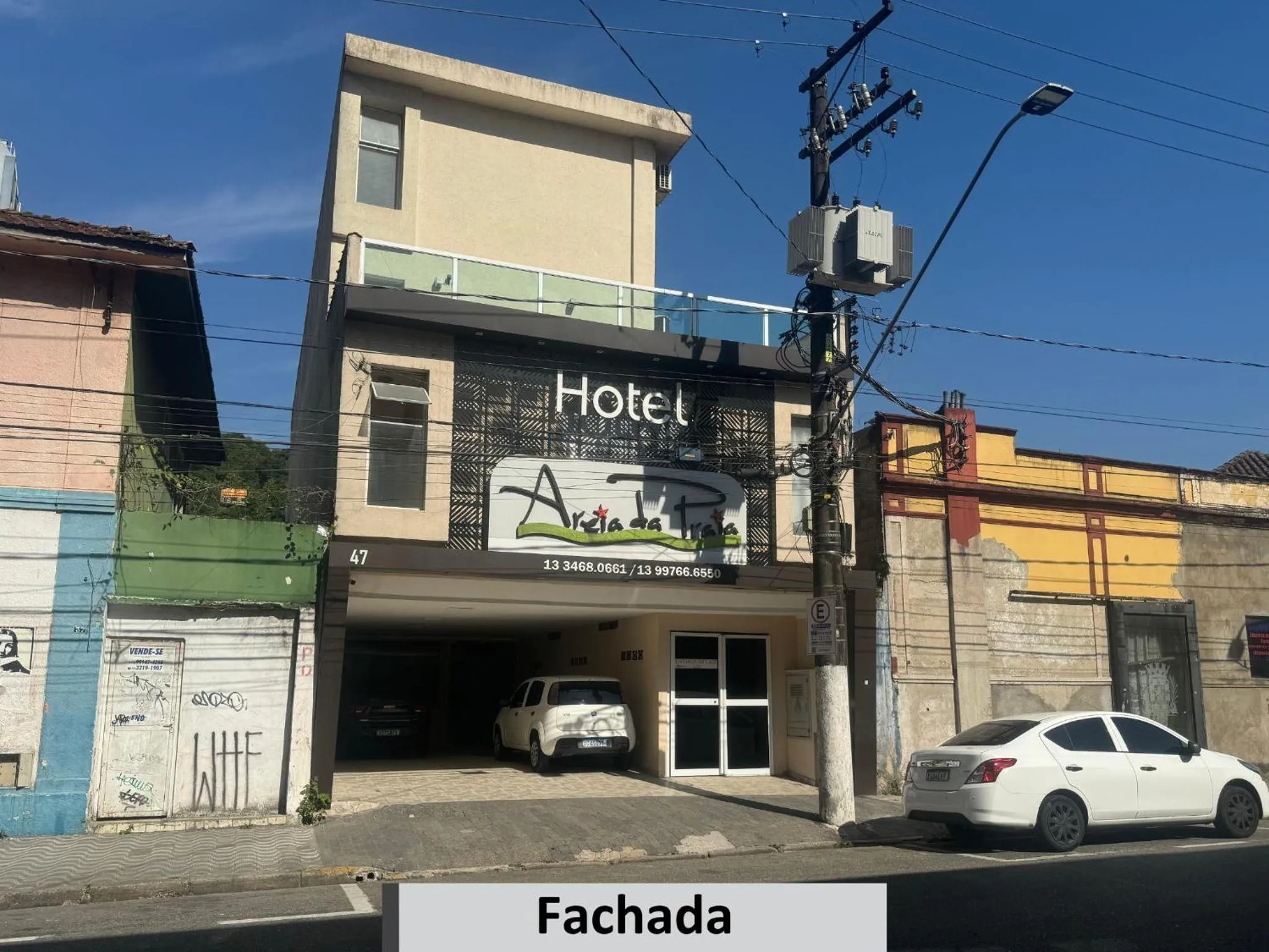 Facade/entrance in Hotel e Pousada Areia da Praia
