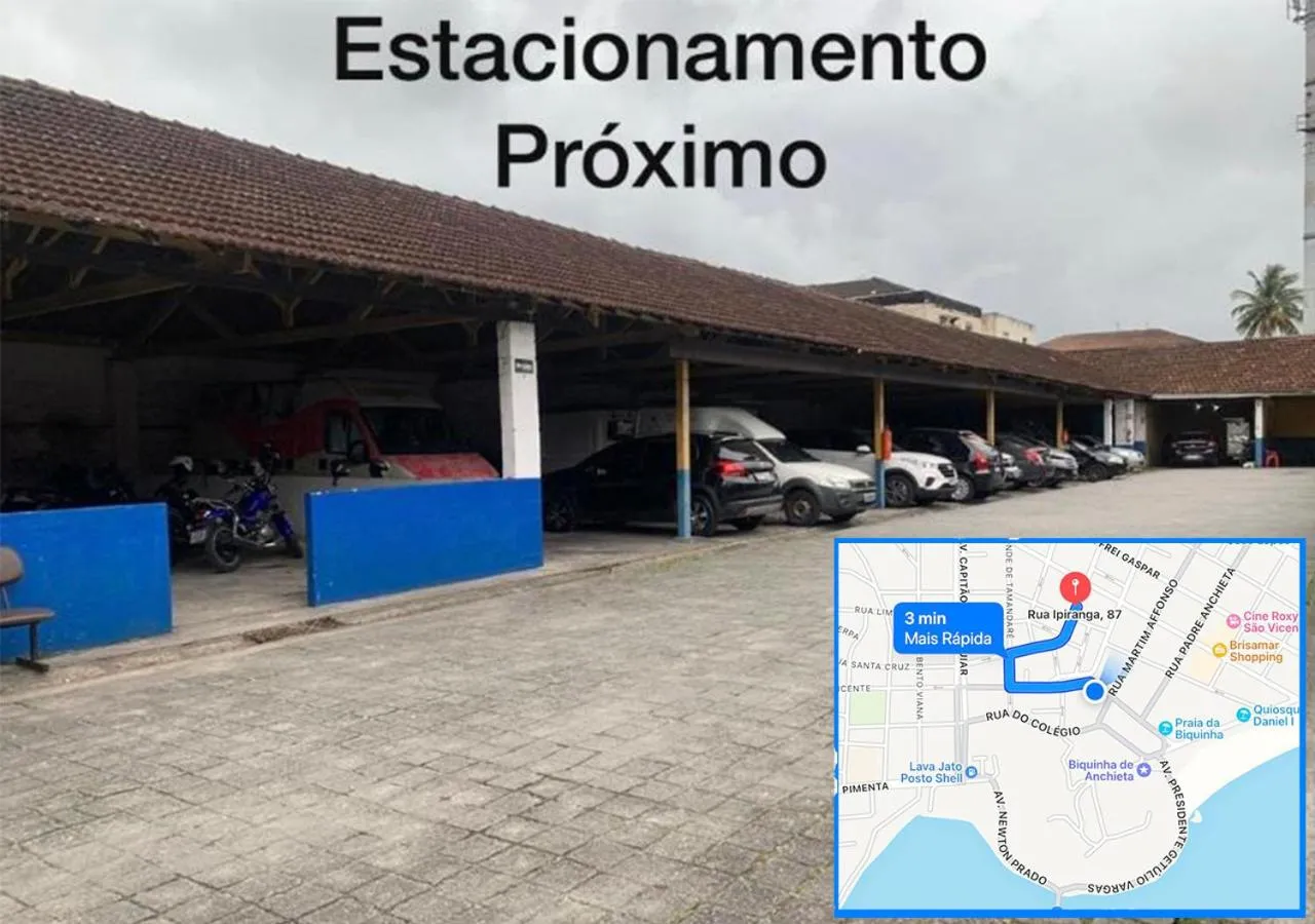 Parking in Hotel e Pousada Areia da Praia