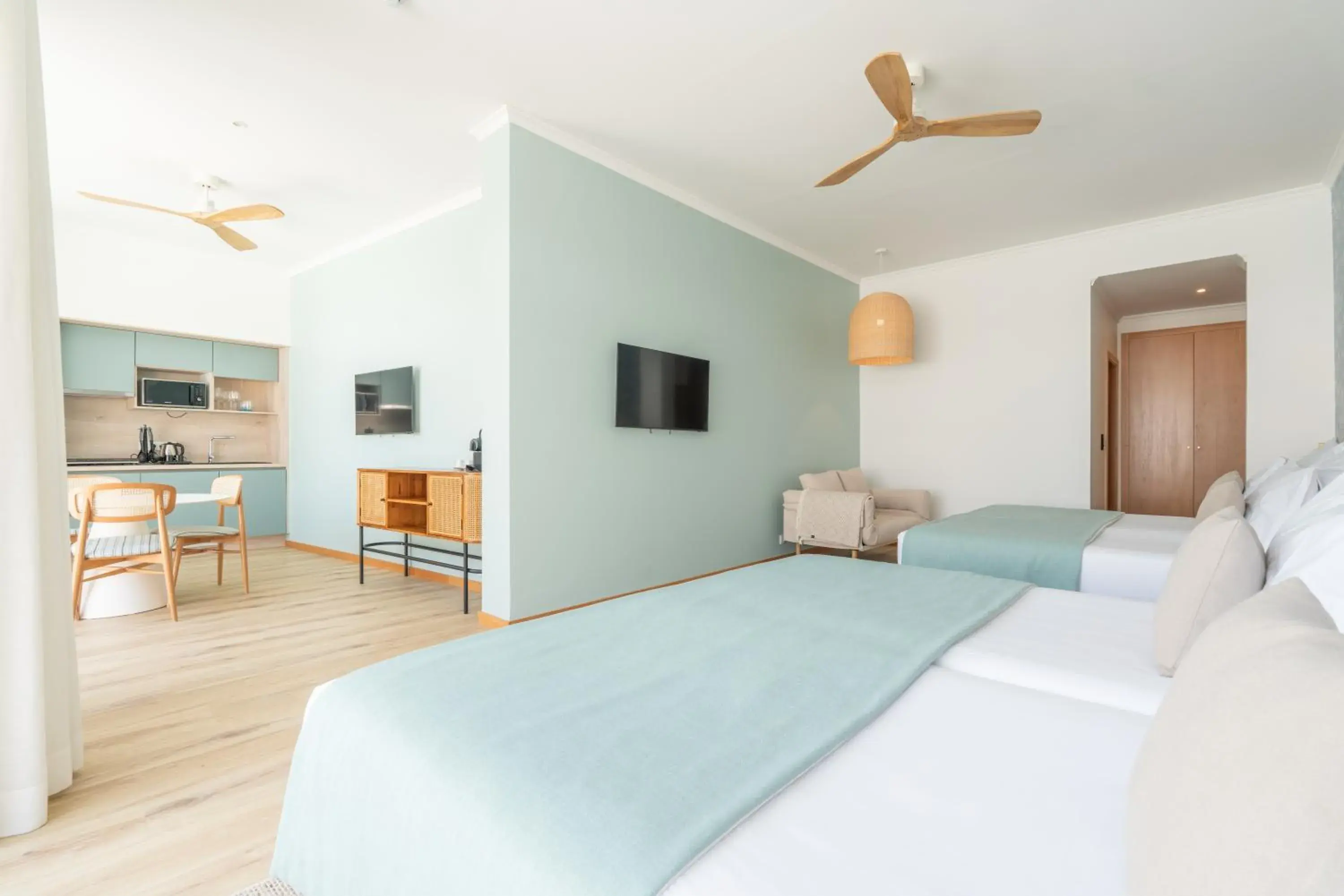Bedroom, Bed in Studios by Aqua Natura Hotels Bedroom, Bed in Studios by Aqua Natura Hotels