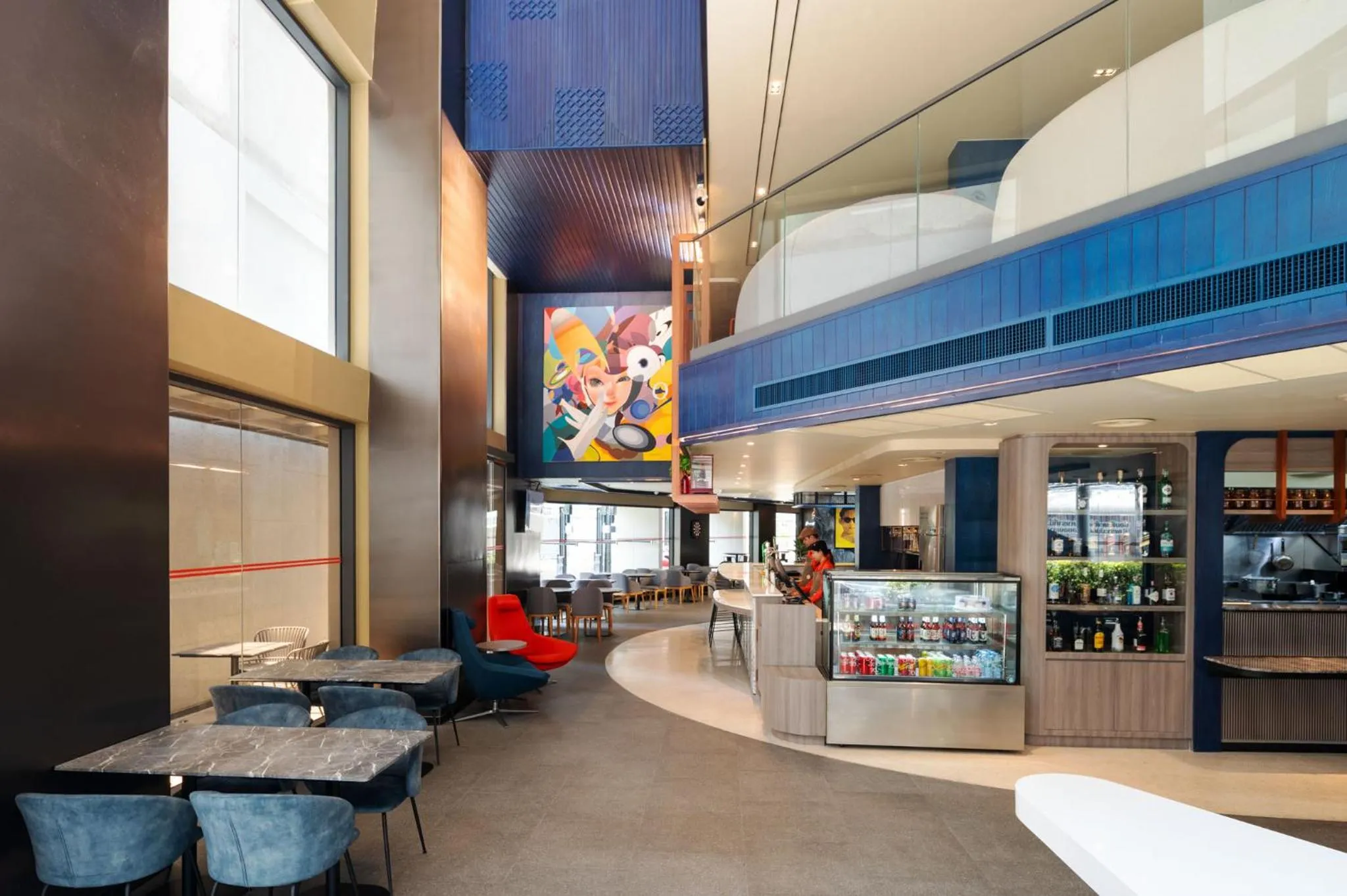 Lobby or reception in Lumen Bangkok Udomsuk Station