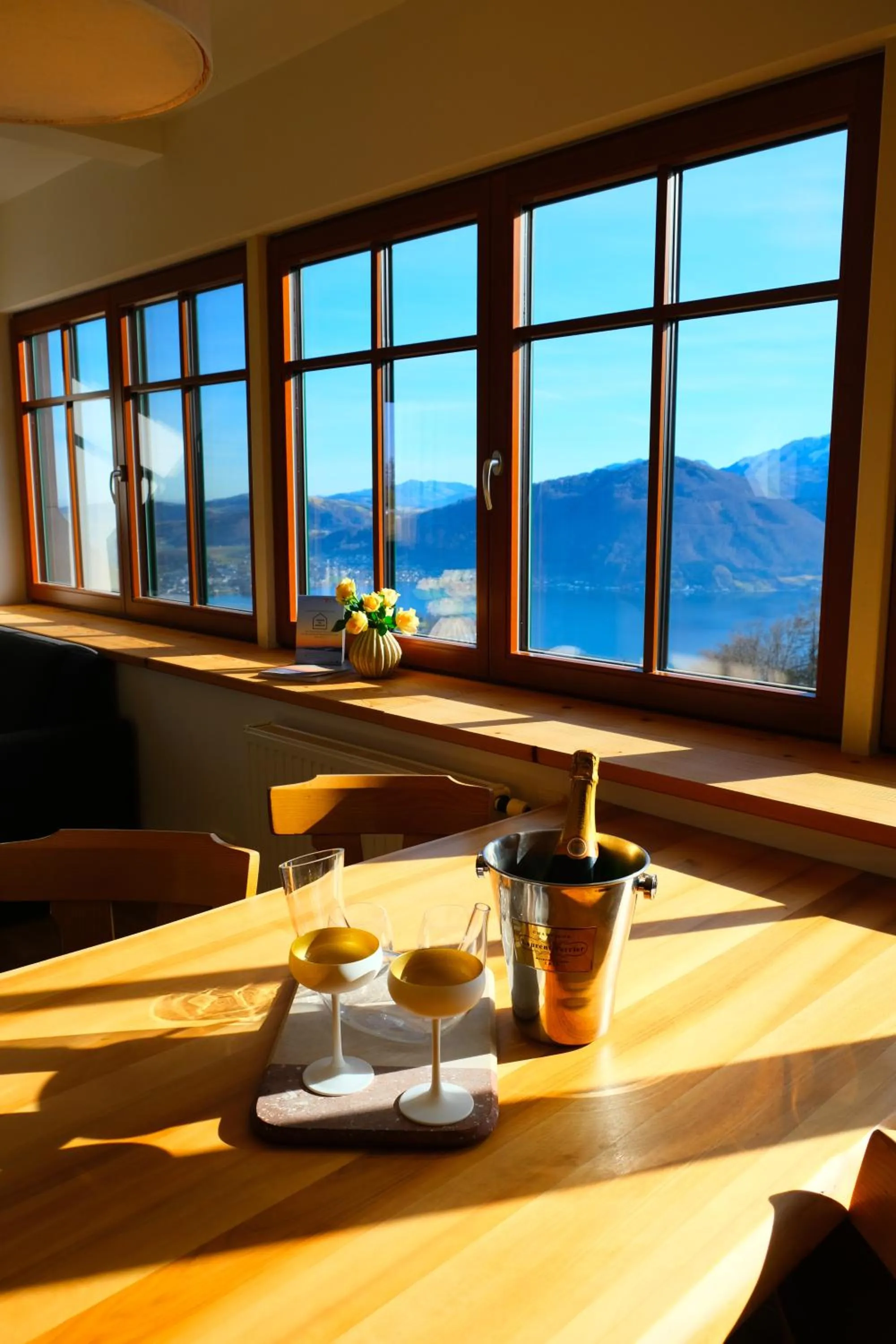 Dining area in Gmundnerberghaus - ROOMS