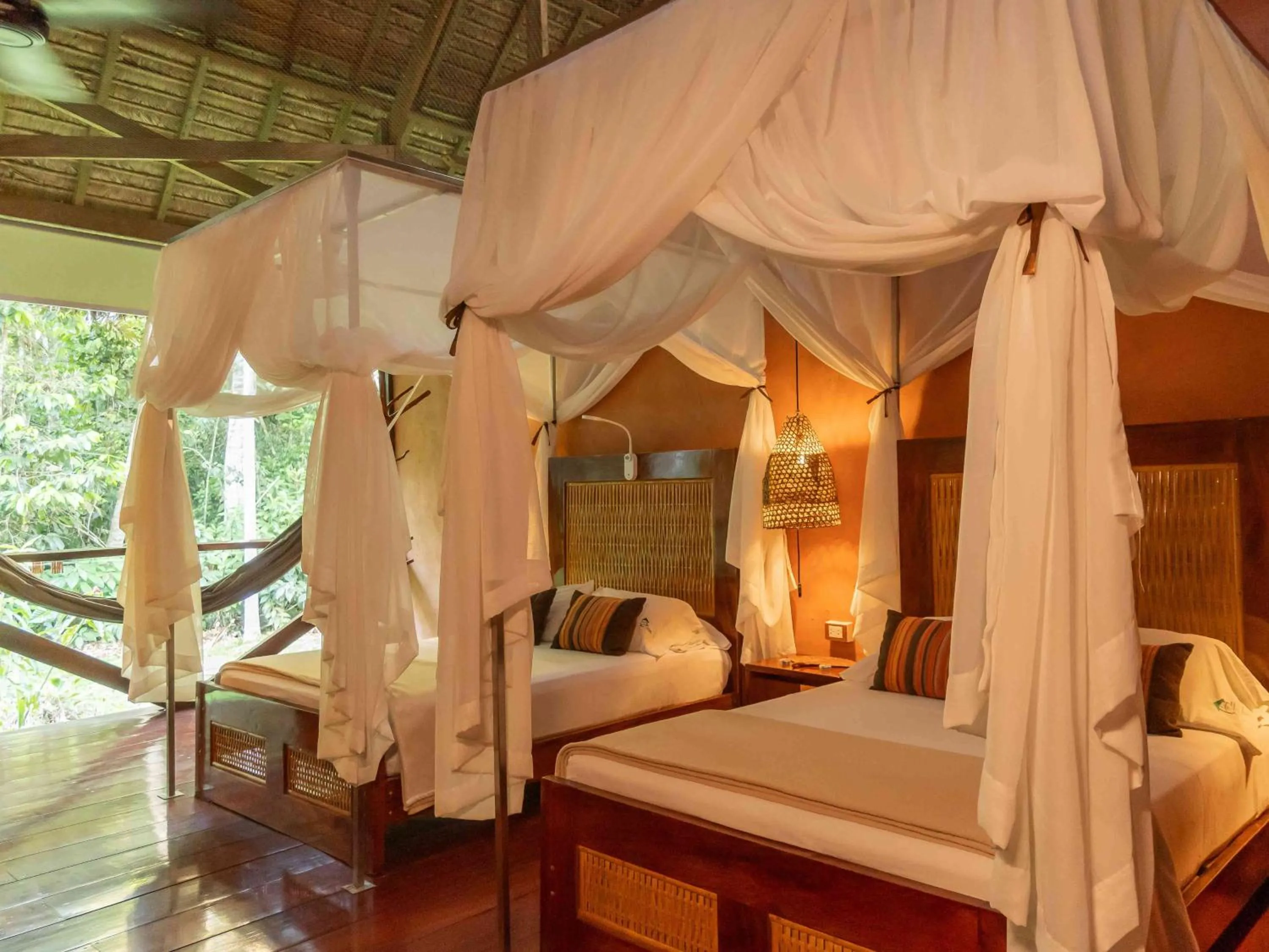 Photo of the whole room, Bed in Refugio Amazonas Lodge