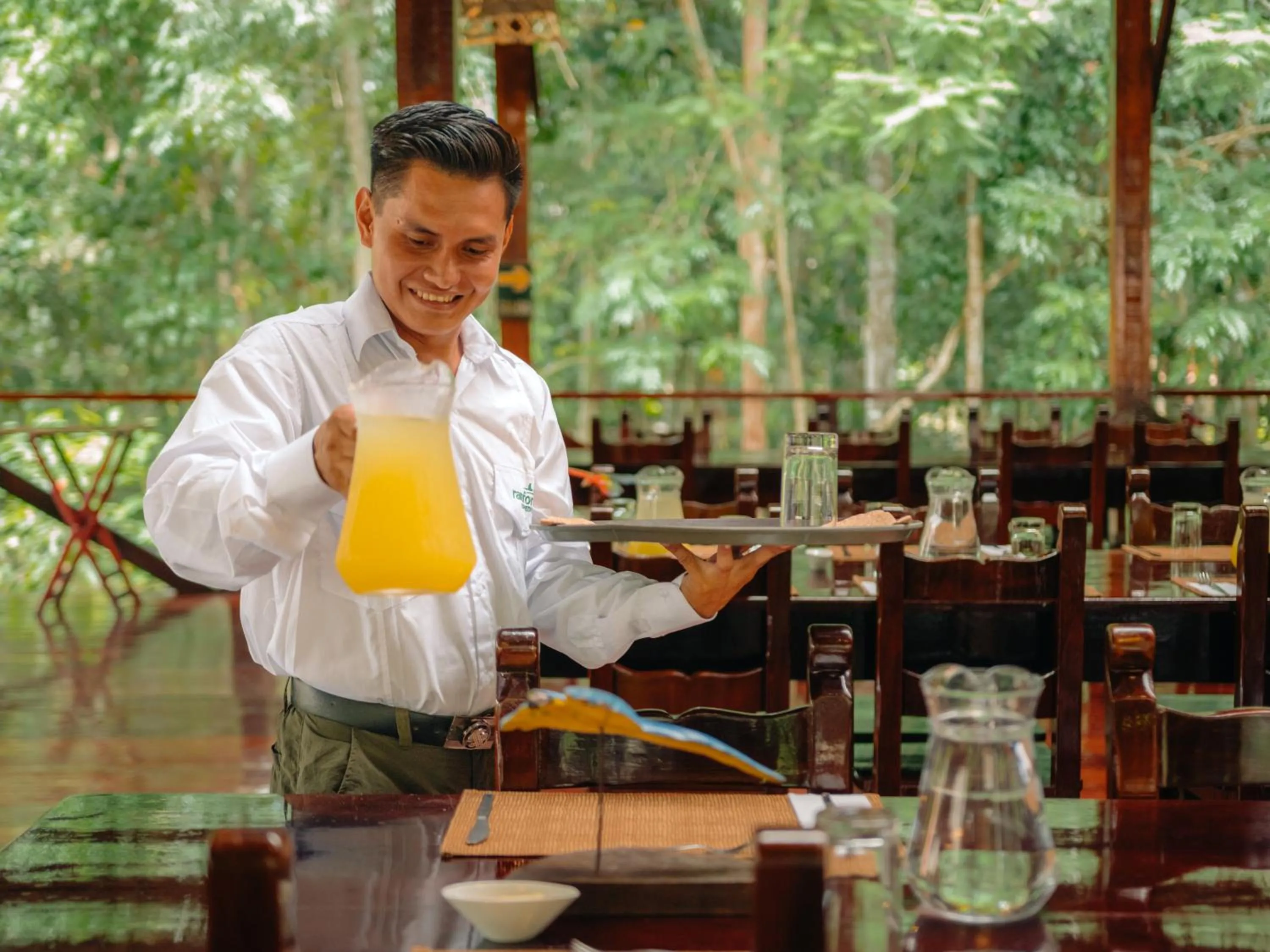 Natural landscape in Refugio Amazonas Lodge