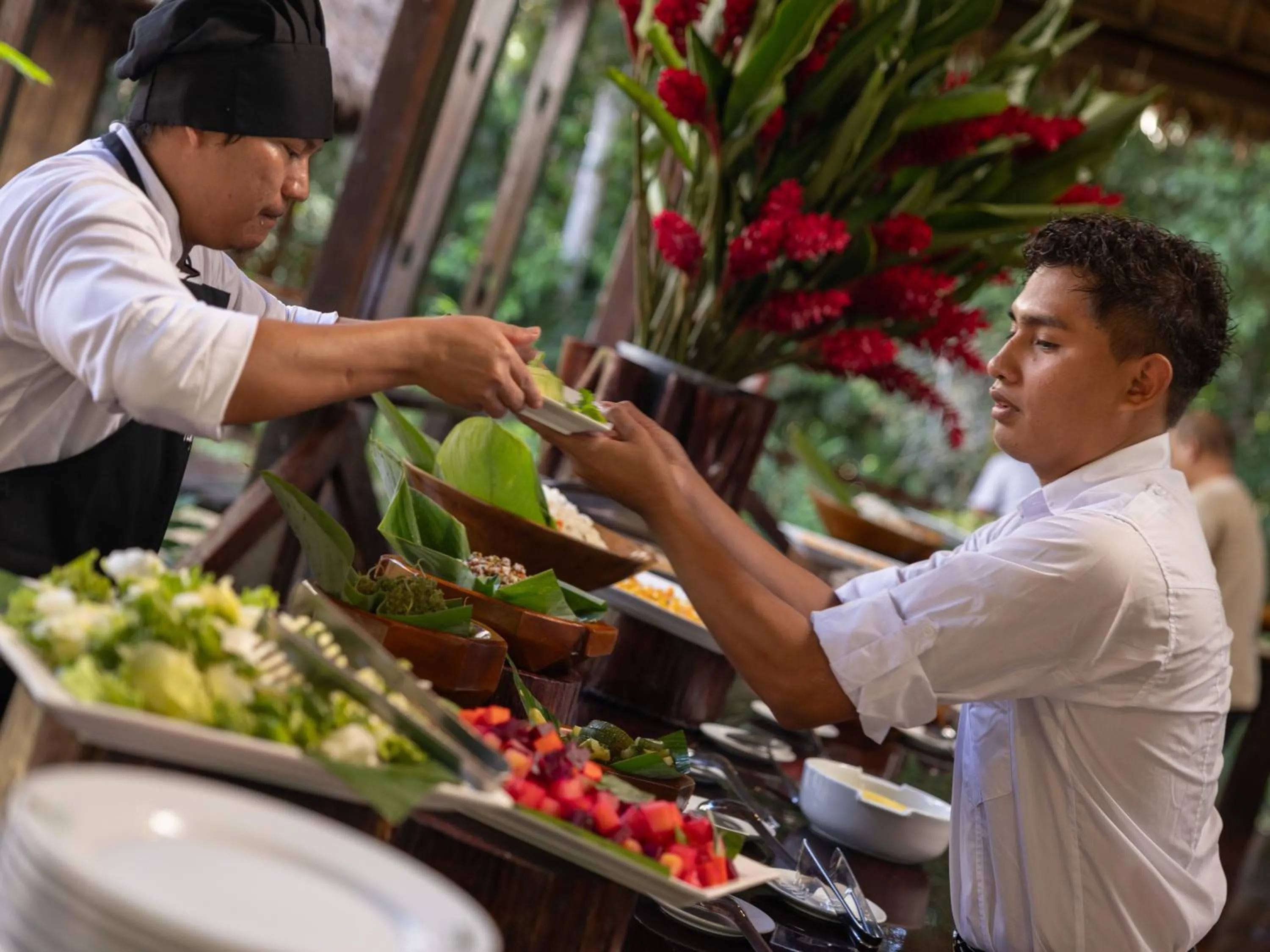 Food and drinks in Refugio Amazonas Lodge