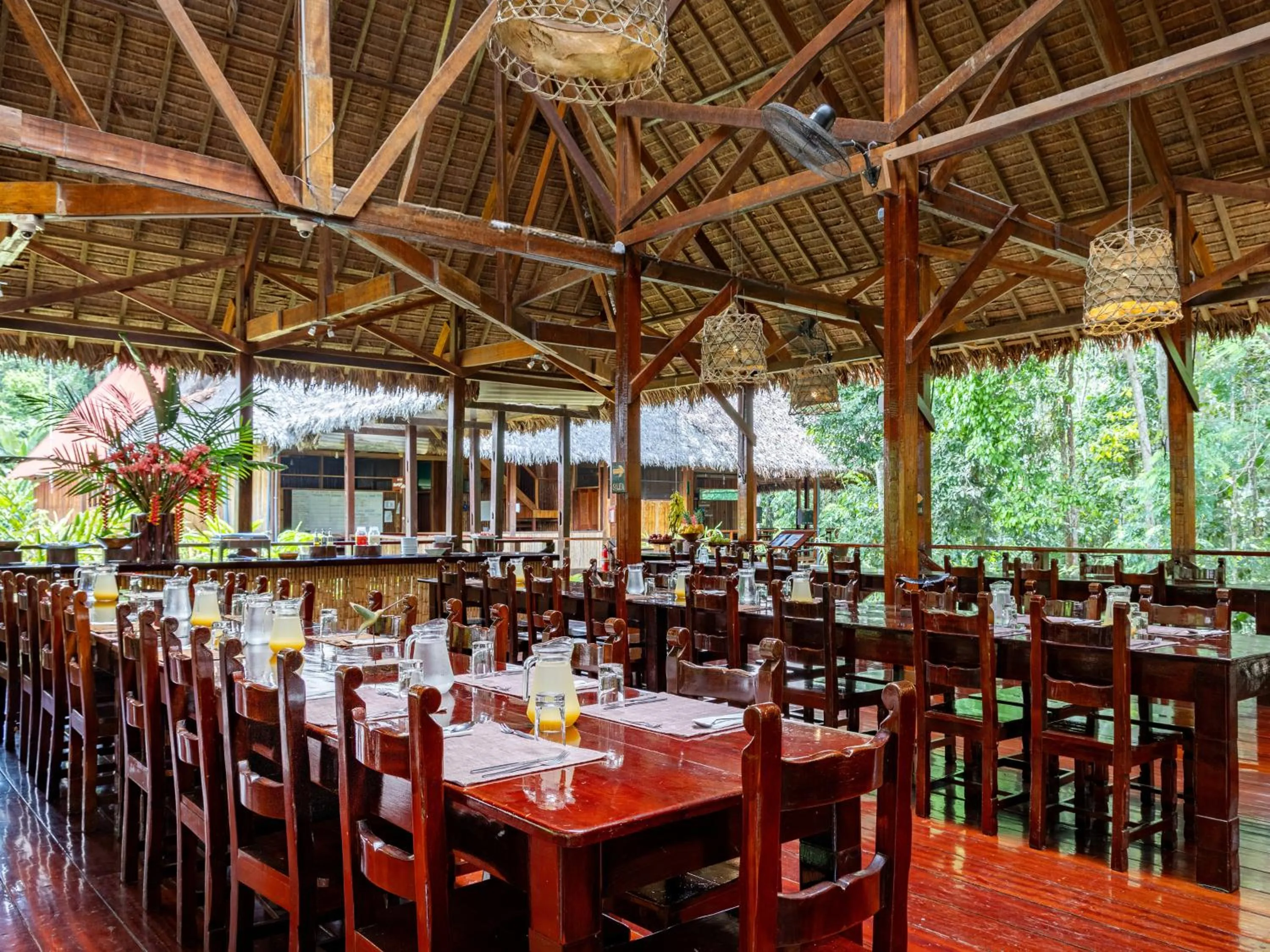 Restaurant/places to eat in Refugio Amazonas Lodge