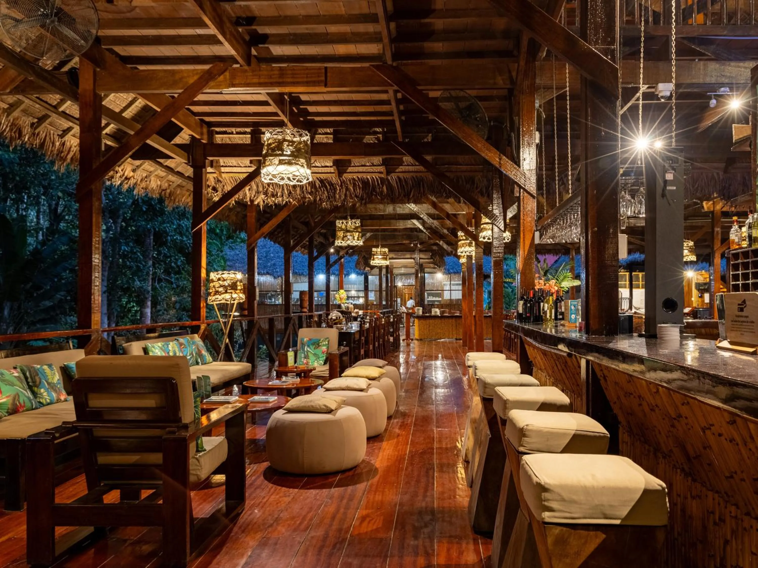 Restaurant/places to eat in Refugio Amazonas Lodge