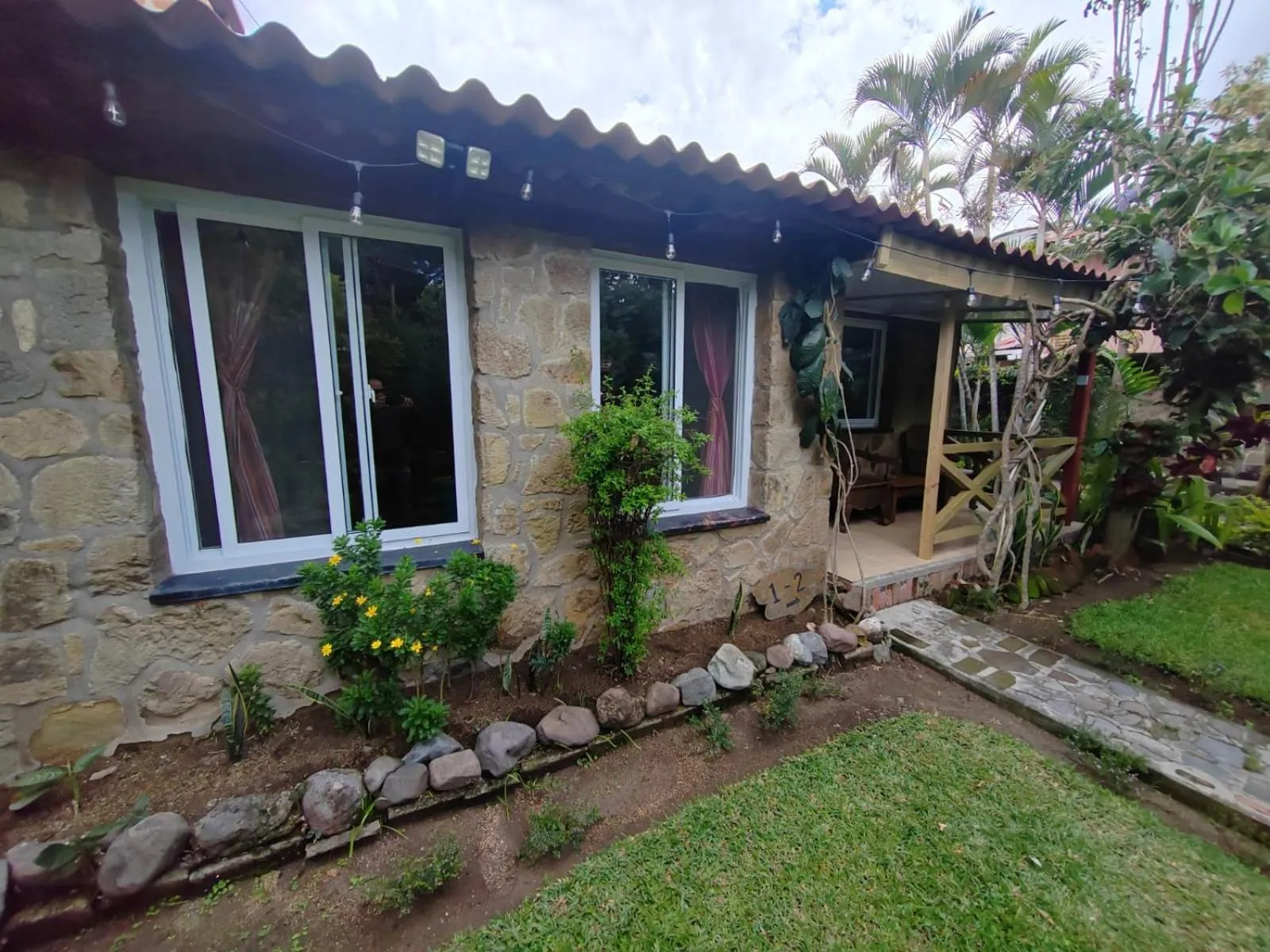 Garden in Hotel Utz Jay