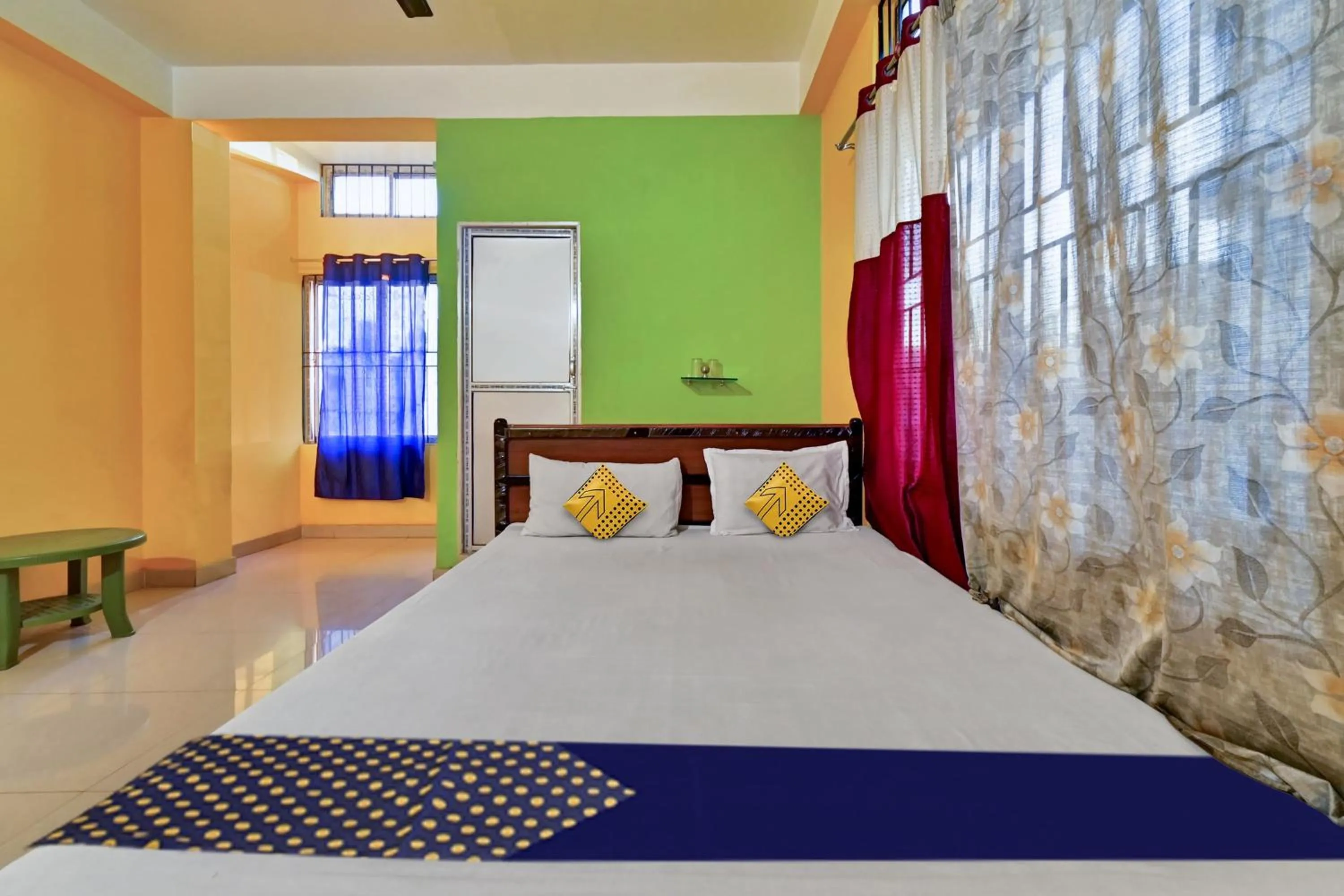 Bedroom, Bed in Hotel O Homely Residency