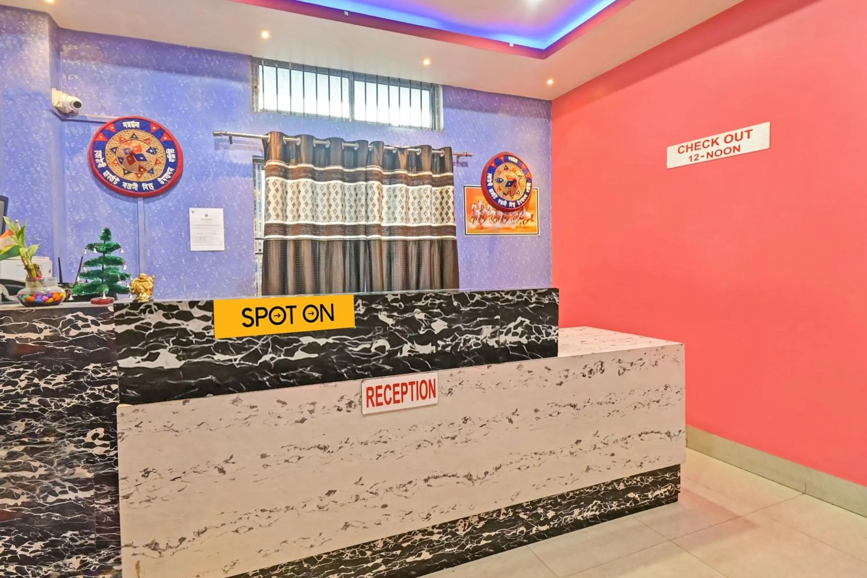 Lobby or reception in Hotel O Homely Residency