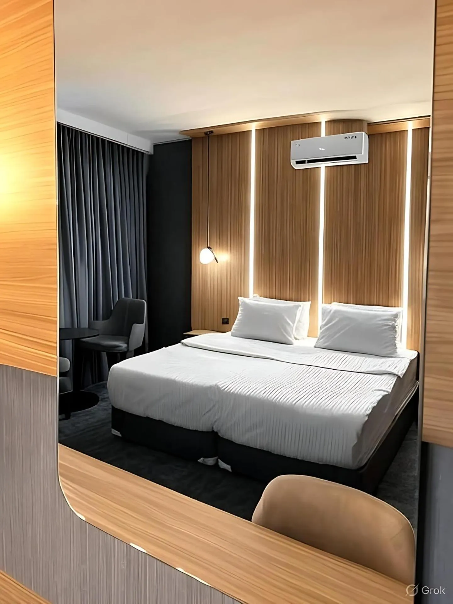 Bed in Royal Mass Airport Business Hotel