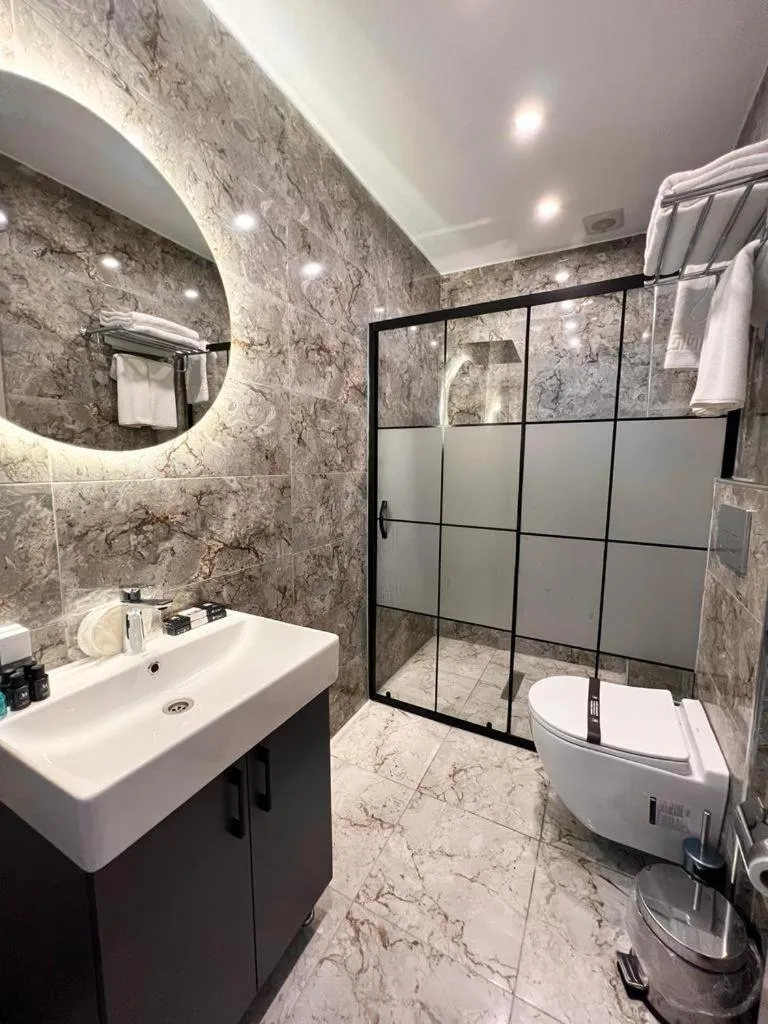 Shower in Royal Mass Airport Business Hotel