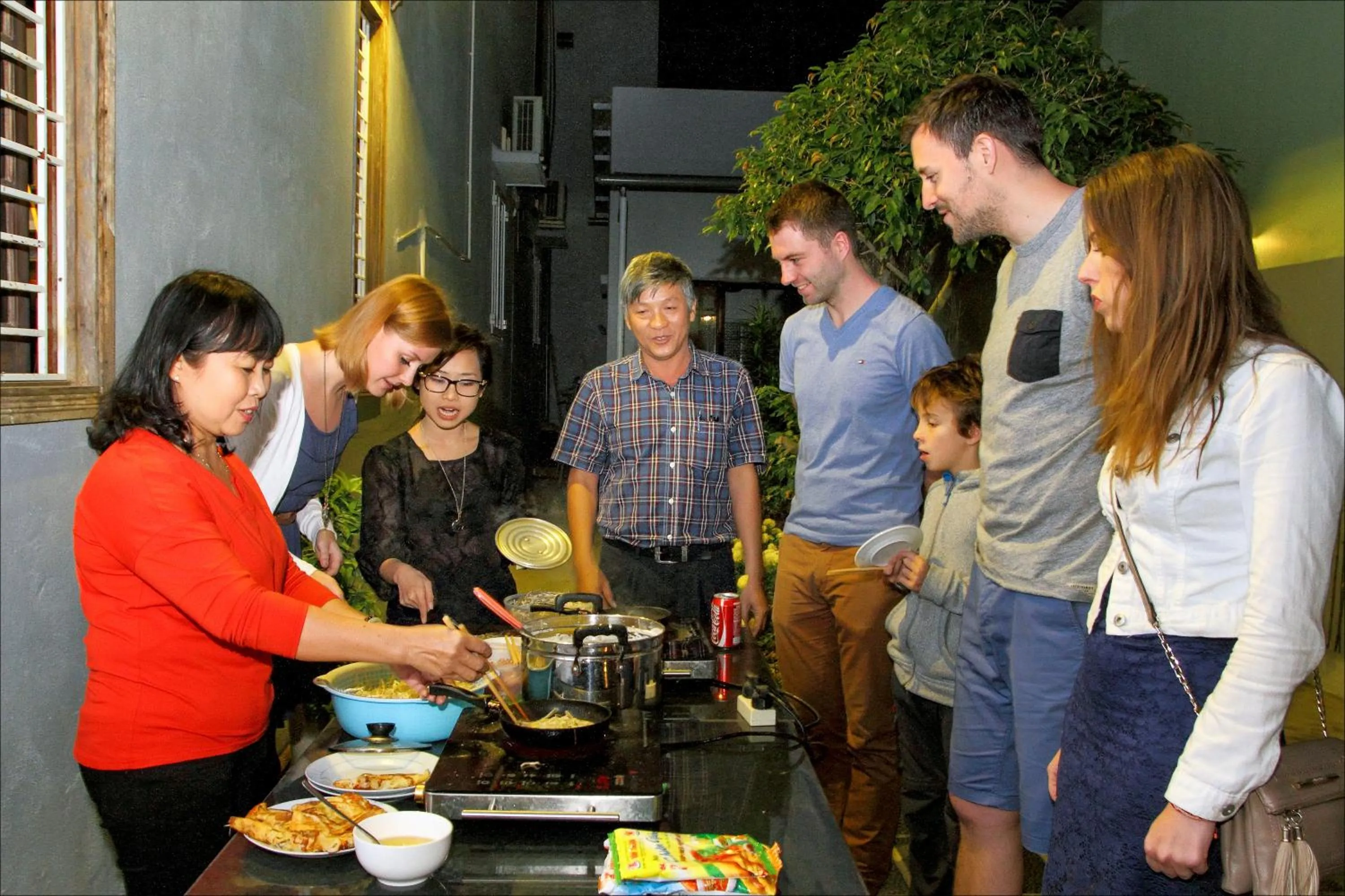 Staff in Blue Clouds Homestay