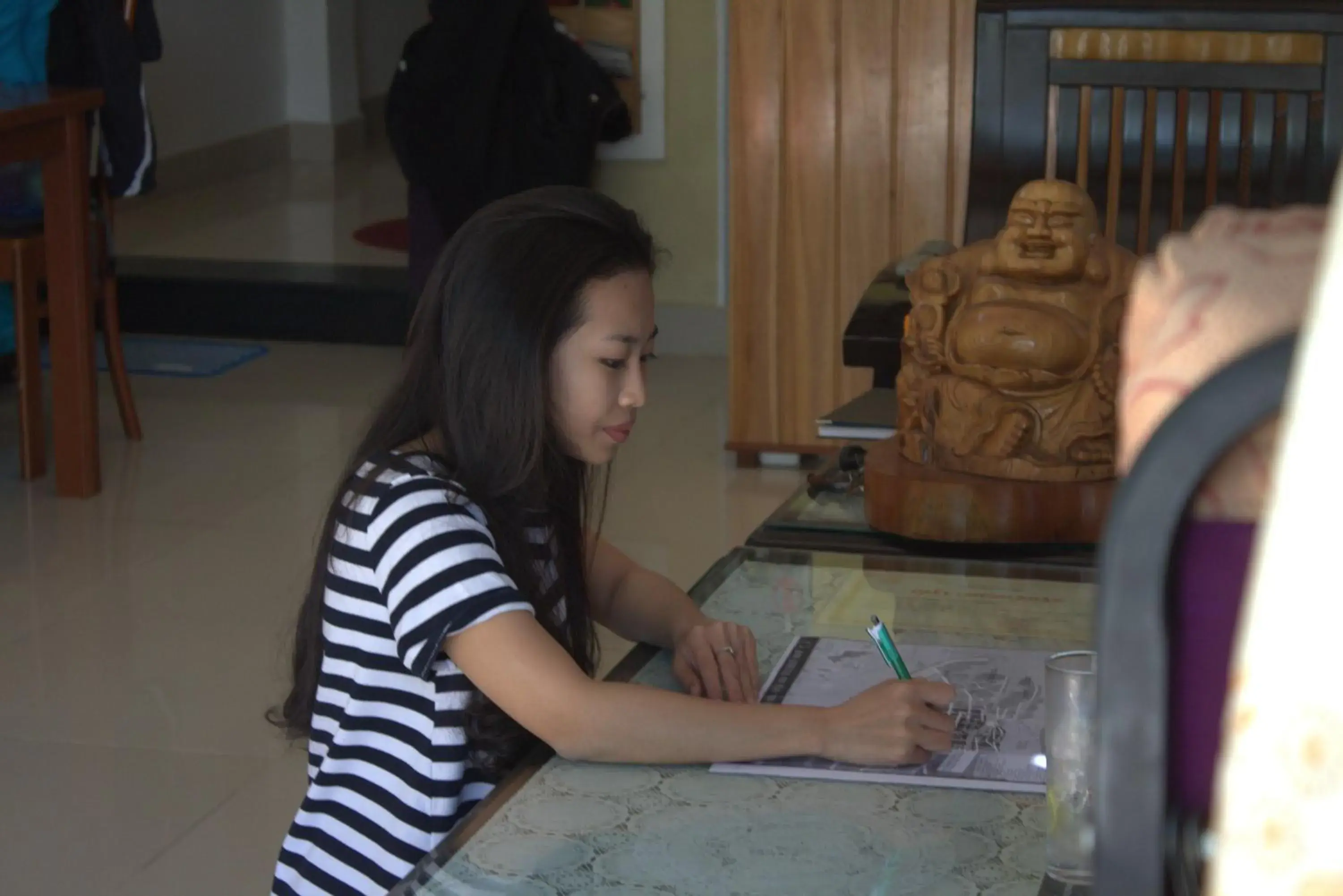 Living room in Blue Clouds Homestay Living room in Blue Clouds Homestay