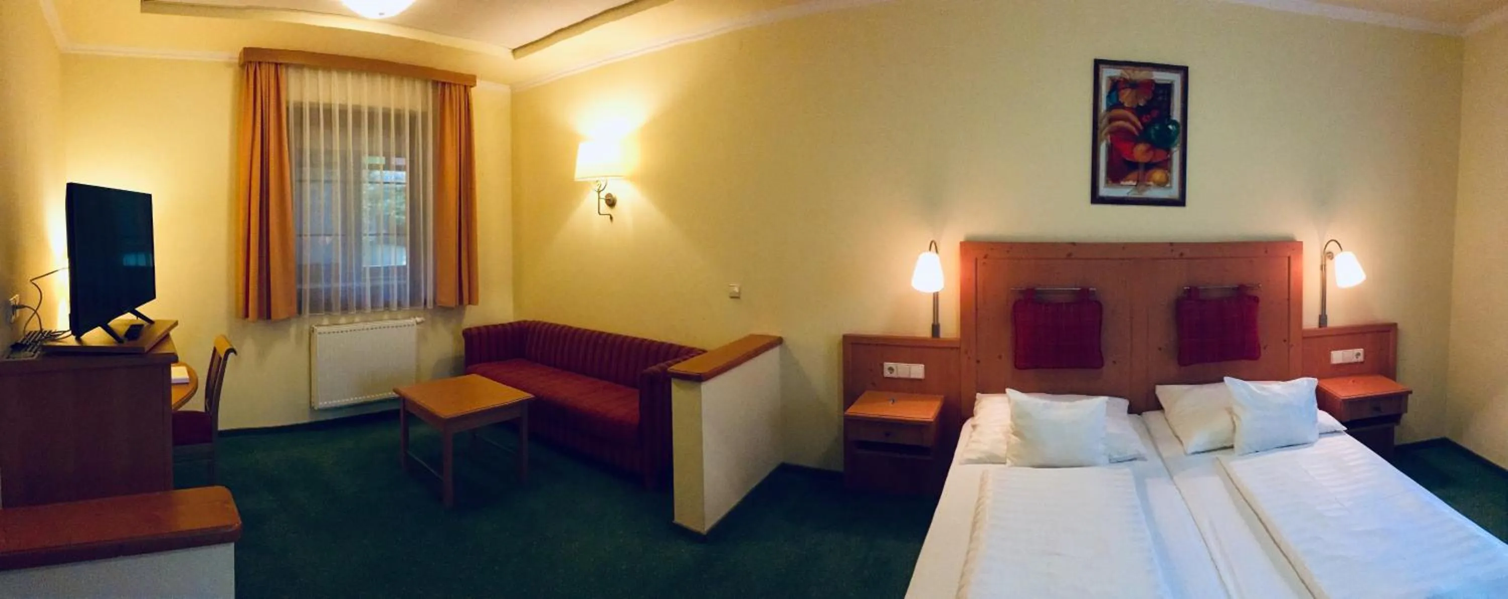 Bed in Hétkúti Wellness Hotel