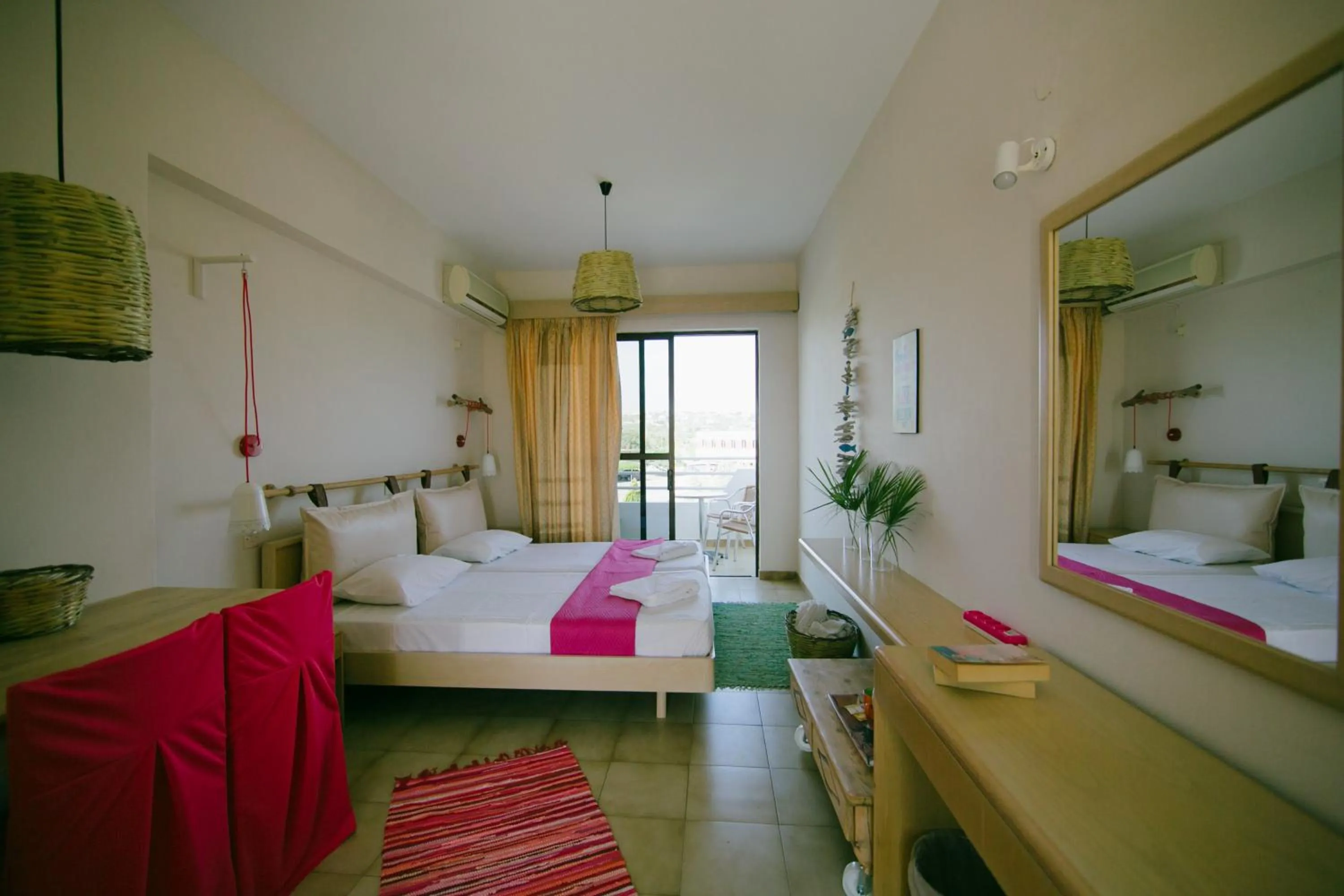 Photo of the whole room, Bed in Gorgona Studios