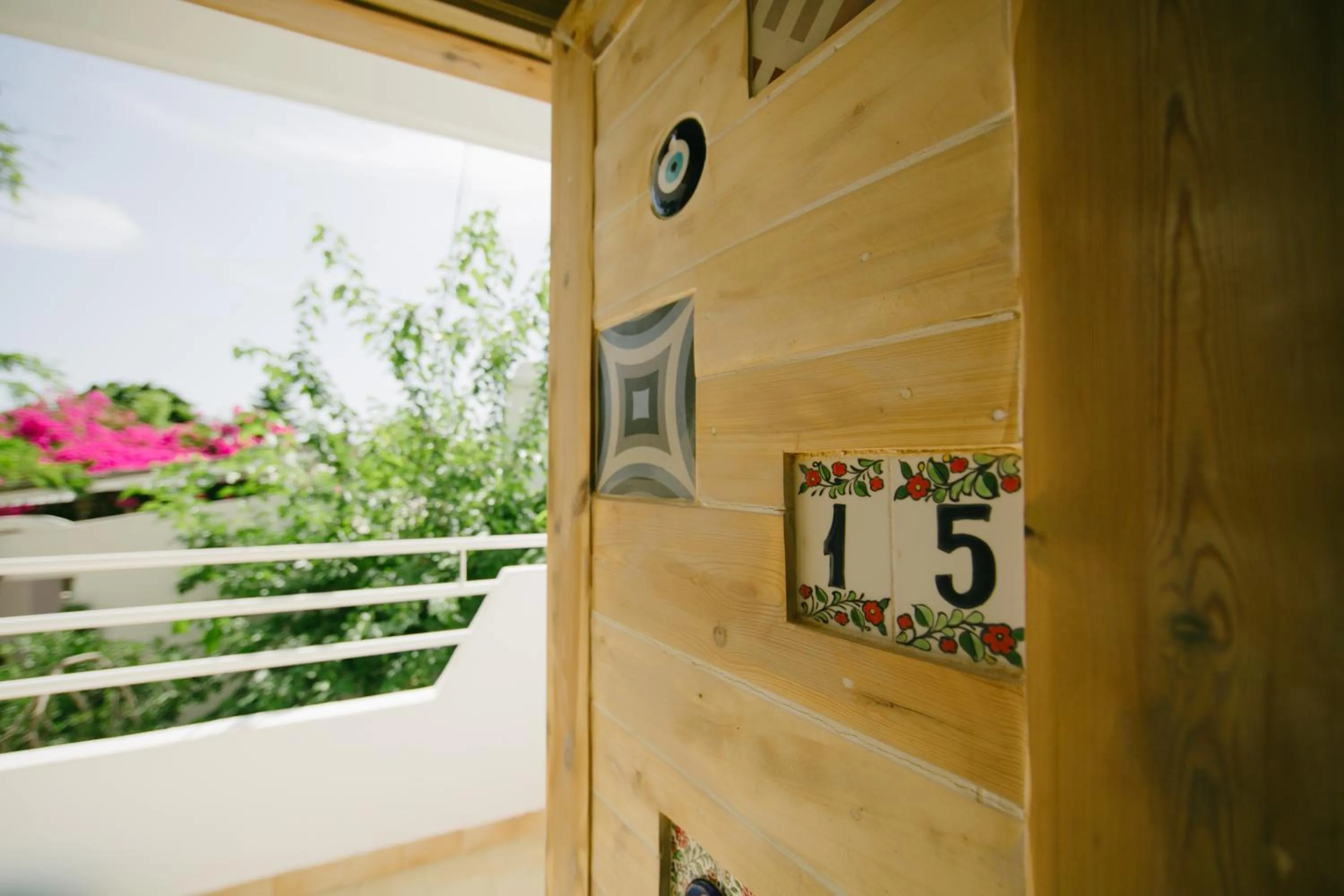 Decorative detail in Gorgona Studios