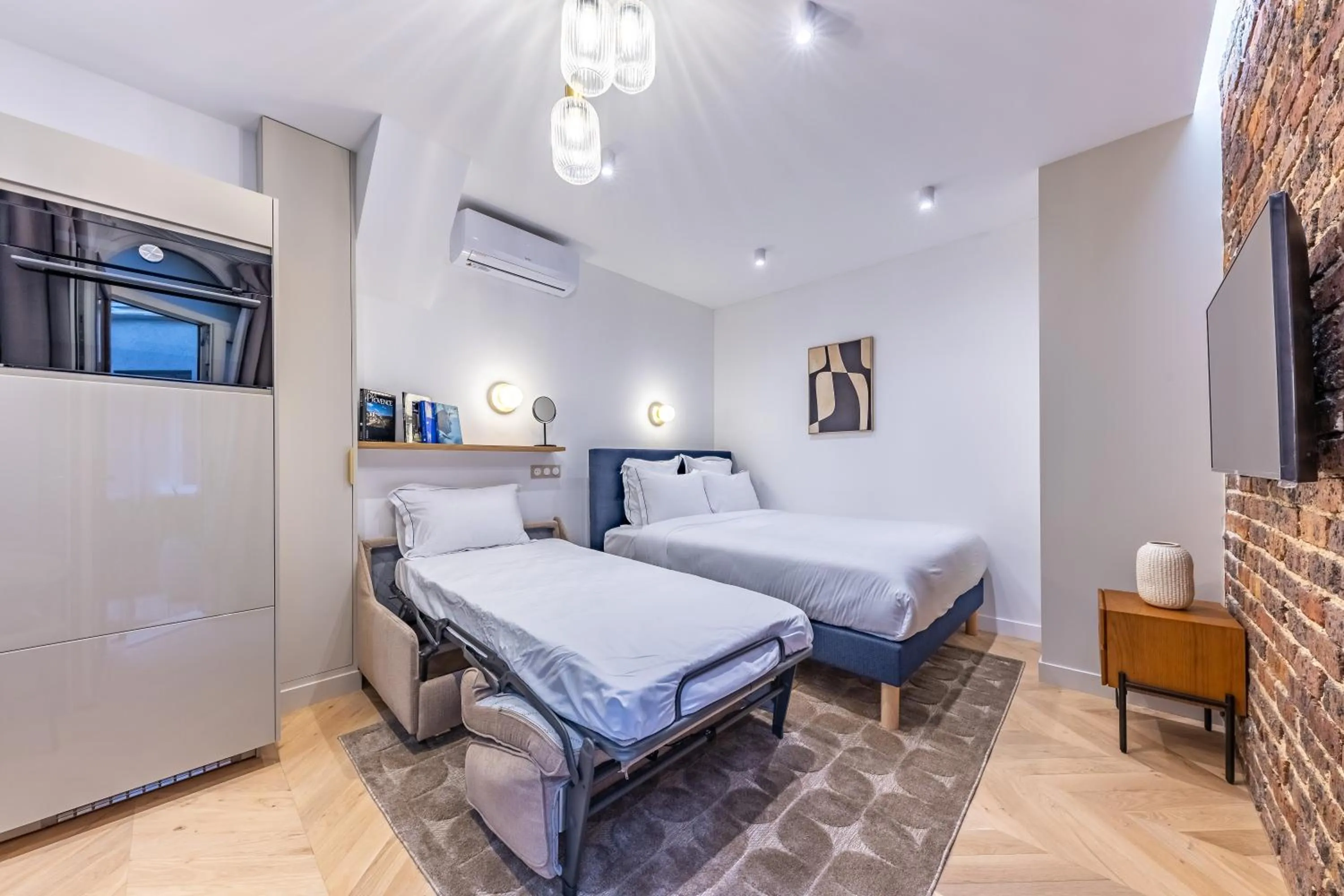 Bed in Quartier Libre Madeleine