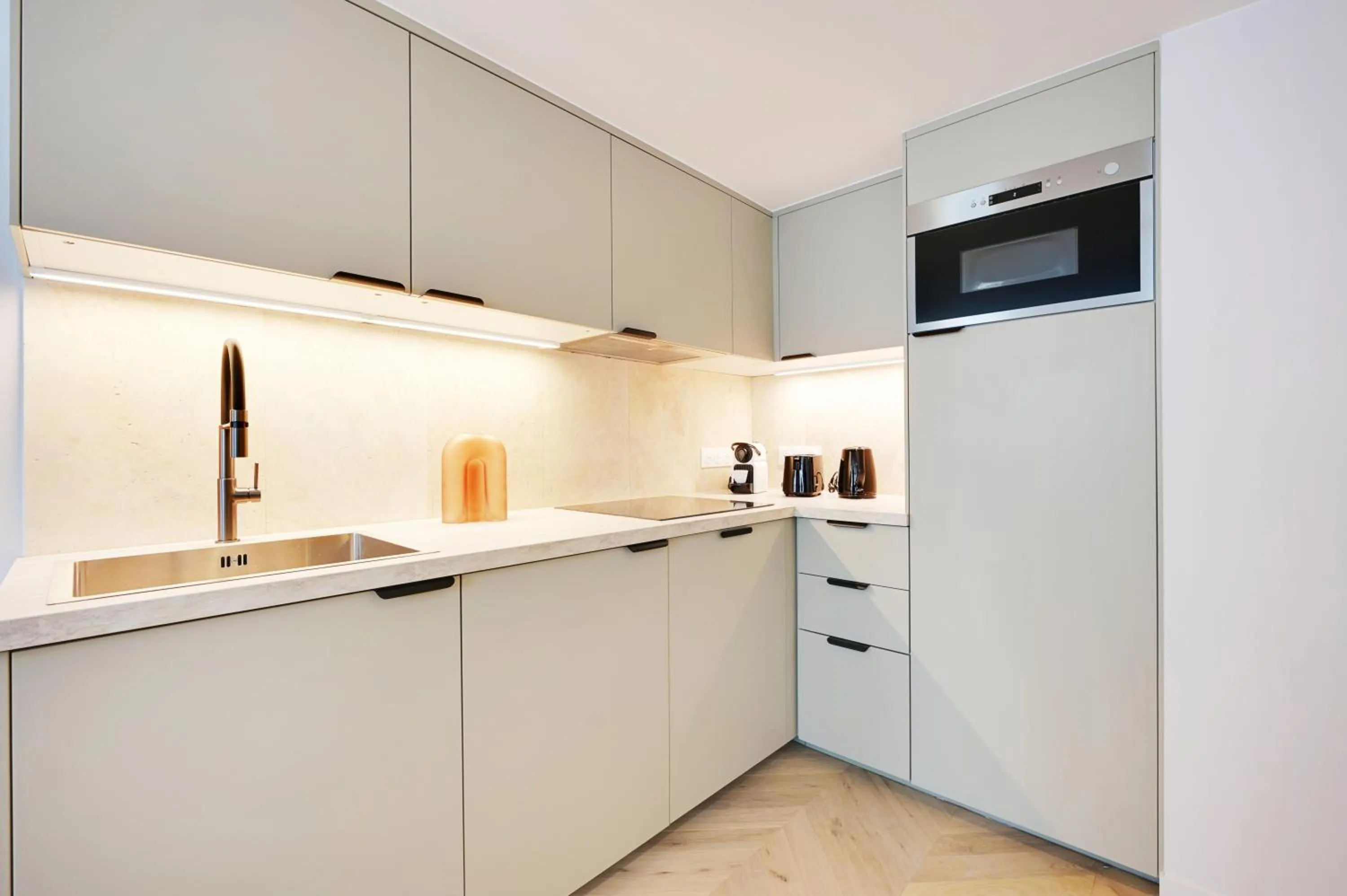 kitchen in Quartier Libre Madeleine