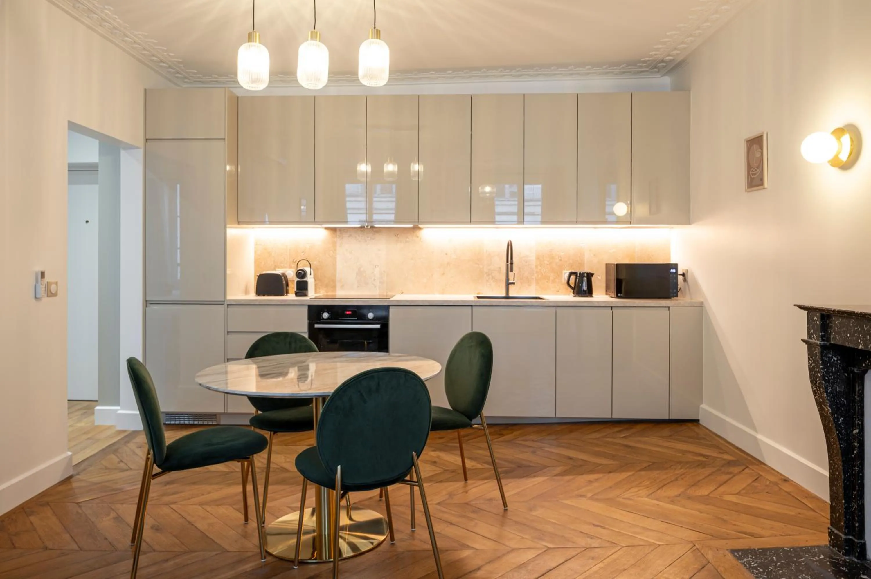 Living room in Quartier Libre Madeleine