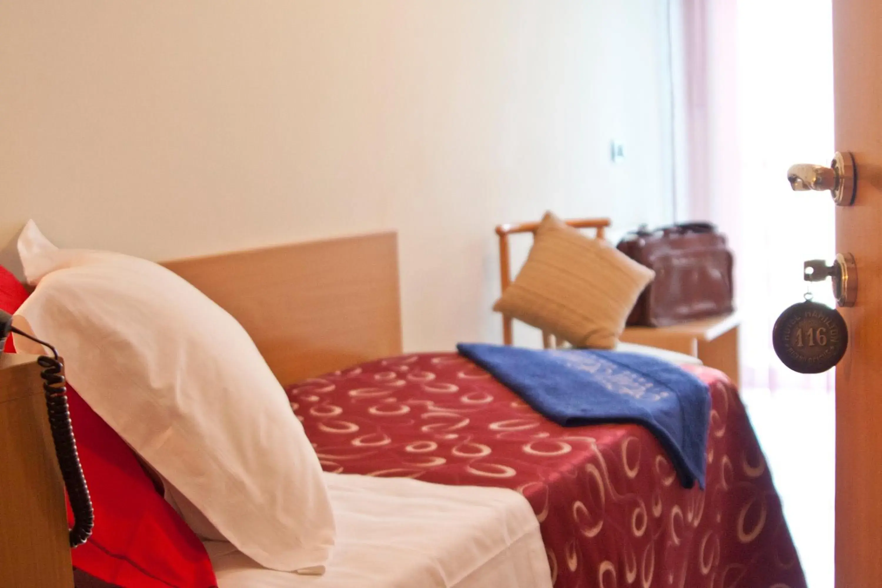 Single Room with Bathroom in Hotel Hamilton Single Room with Bathroom in Hotel Hamilton