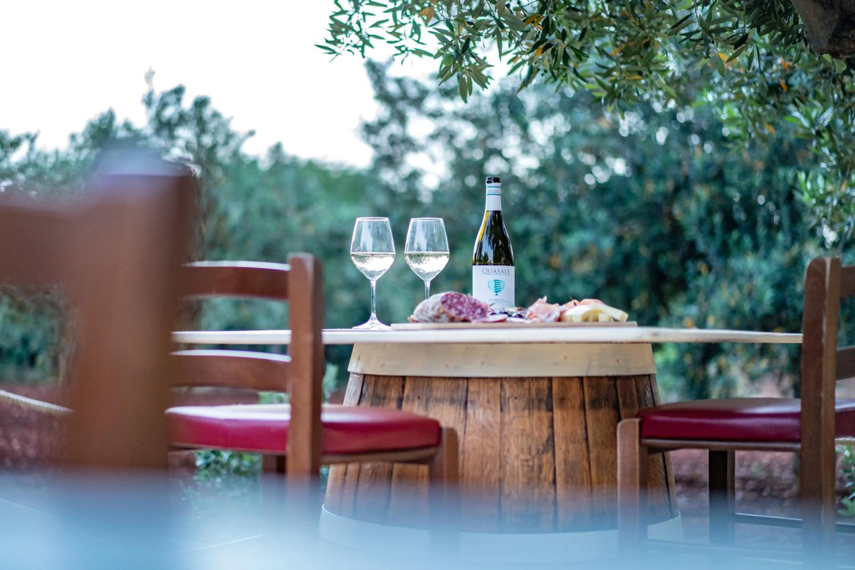 Food and drinks in B&B Pietre Preziose