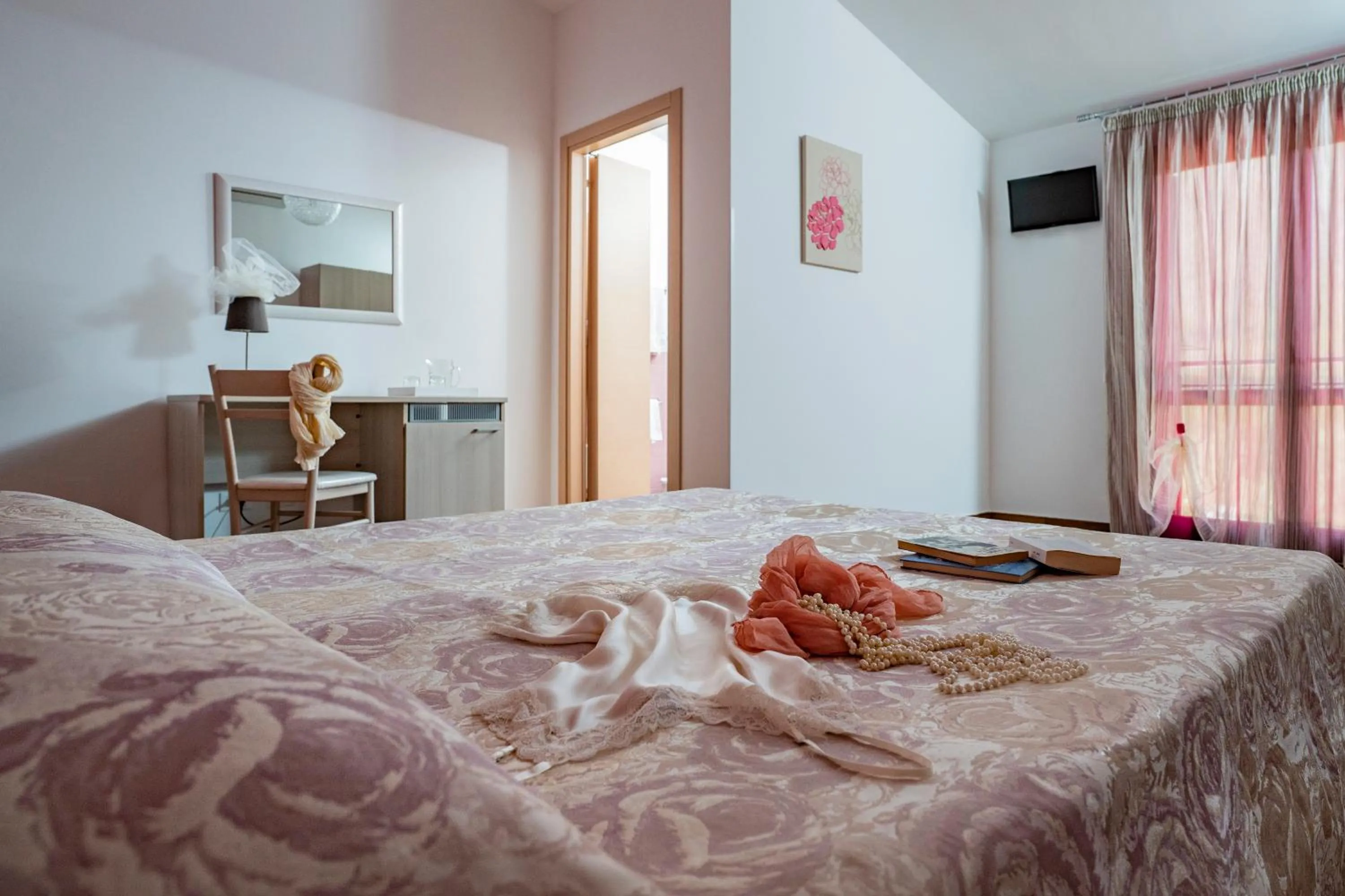 hair dresser, Bed in B&B Pietre Preziose