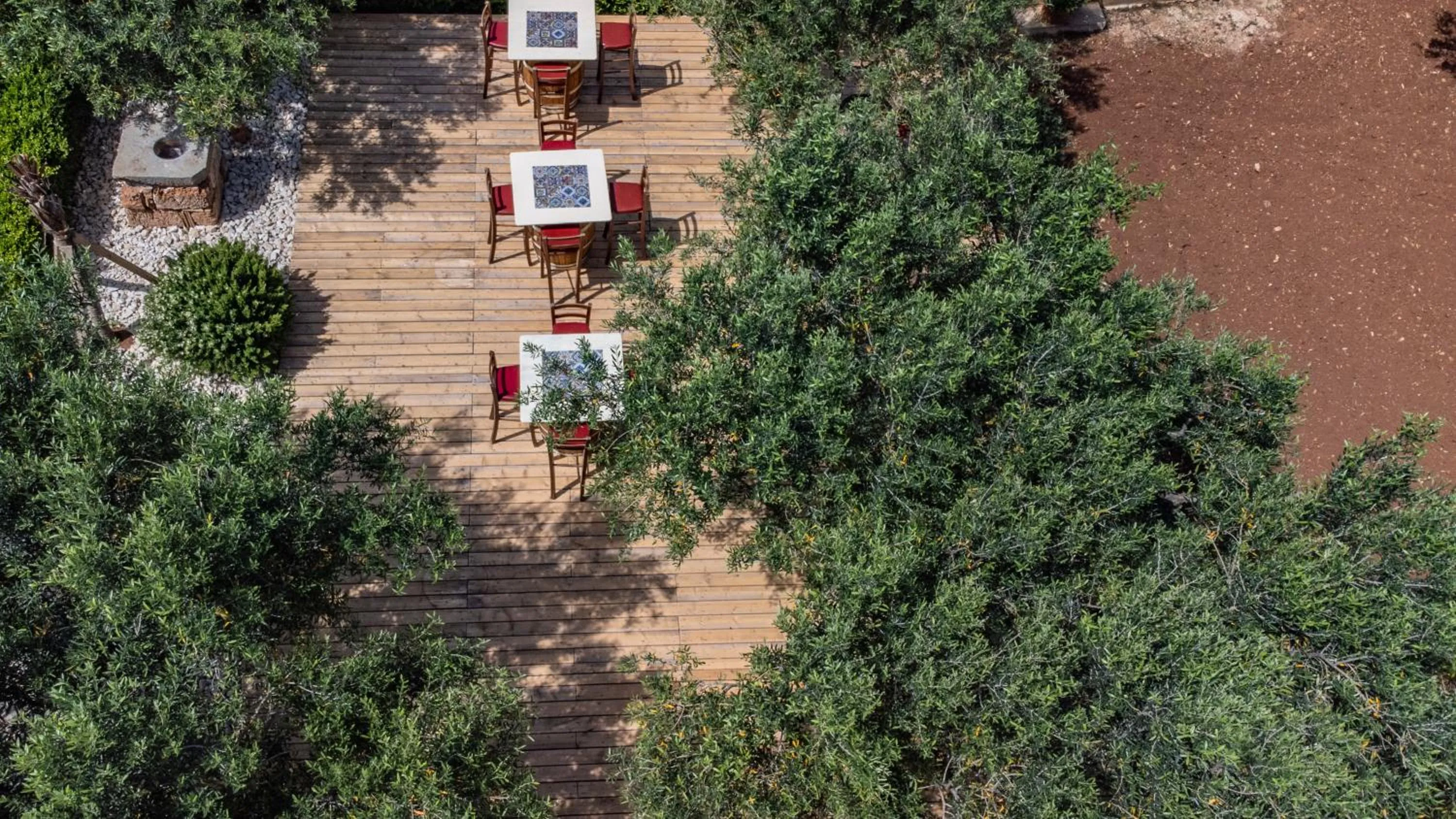 Bird's eye view in B&B Pietre Preziose