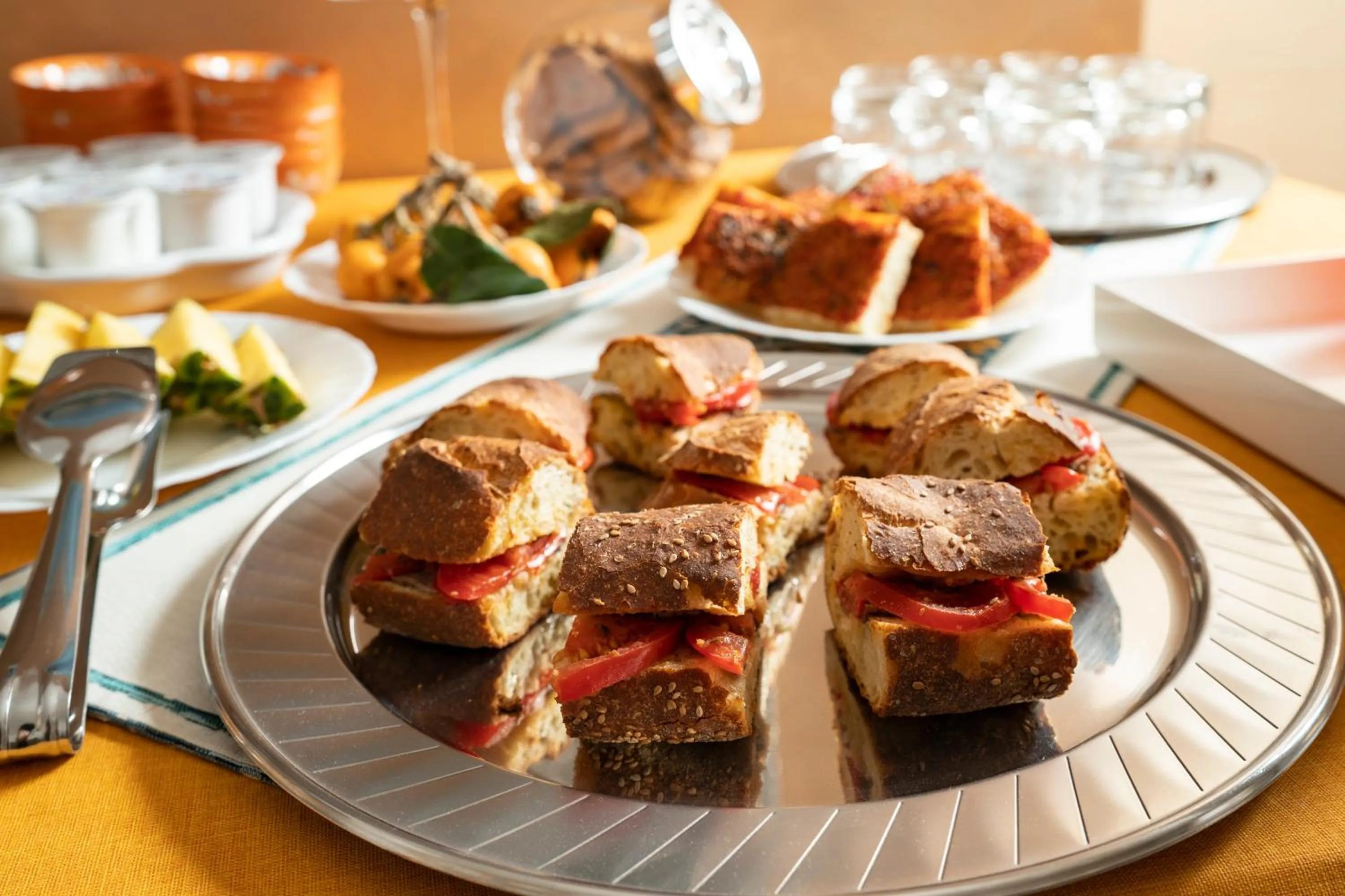 Continental breakfast in B&B Pietre Preziose