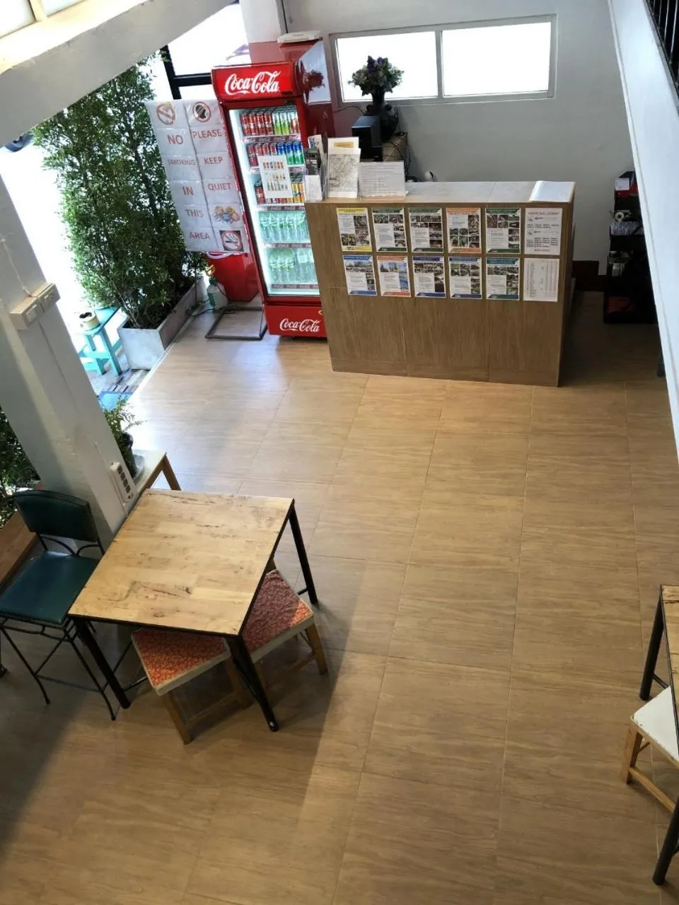 Lobby or reception in PLOY Hostel