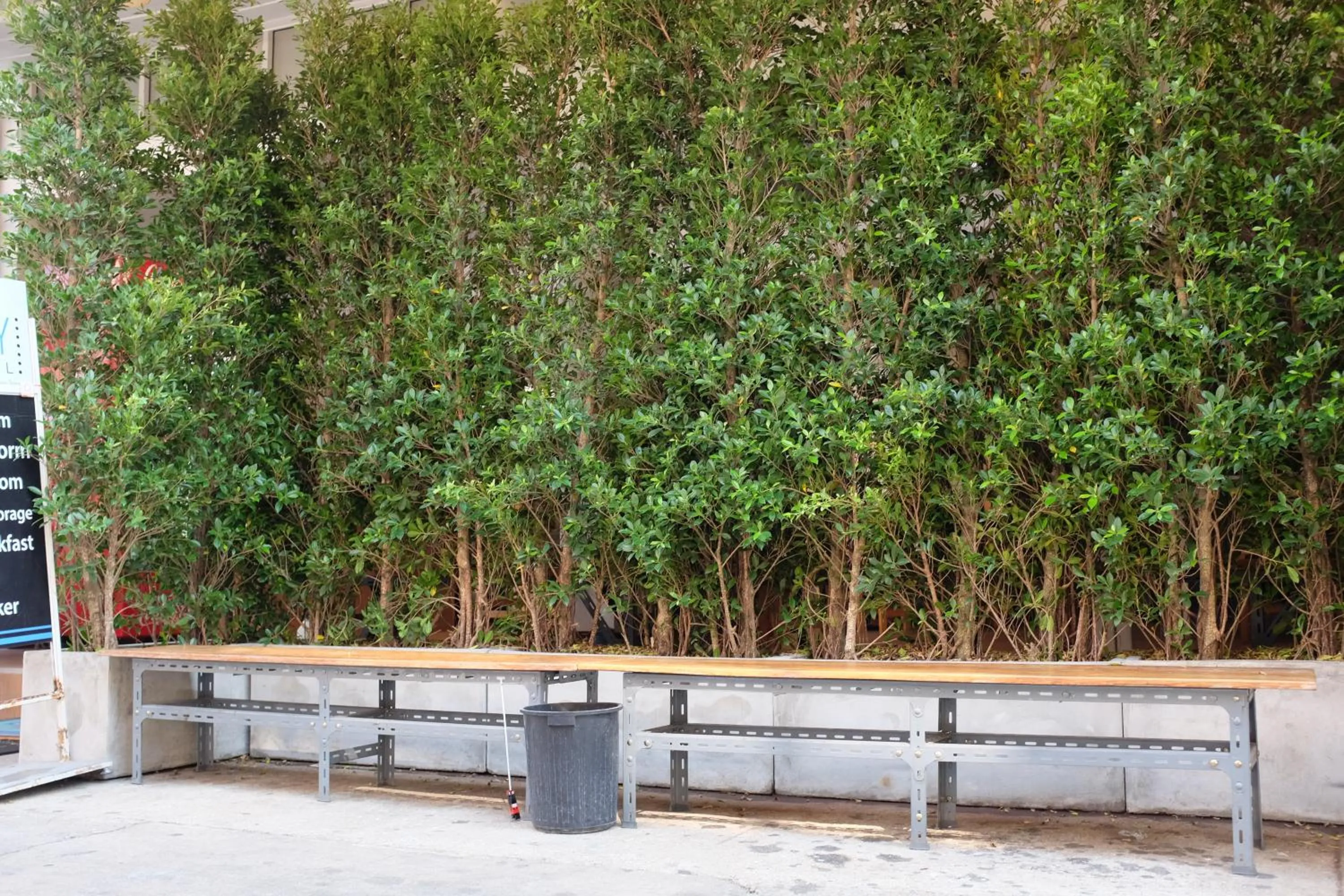 Garden in PLOY Hostel