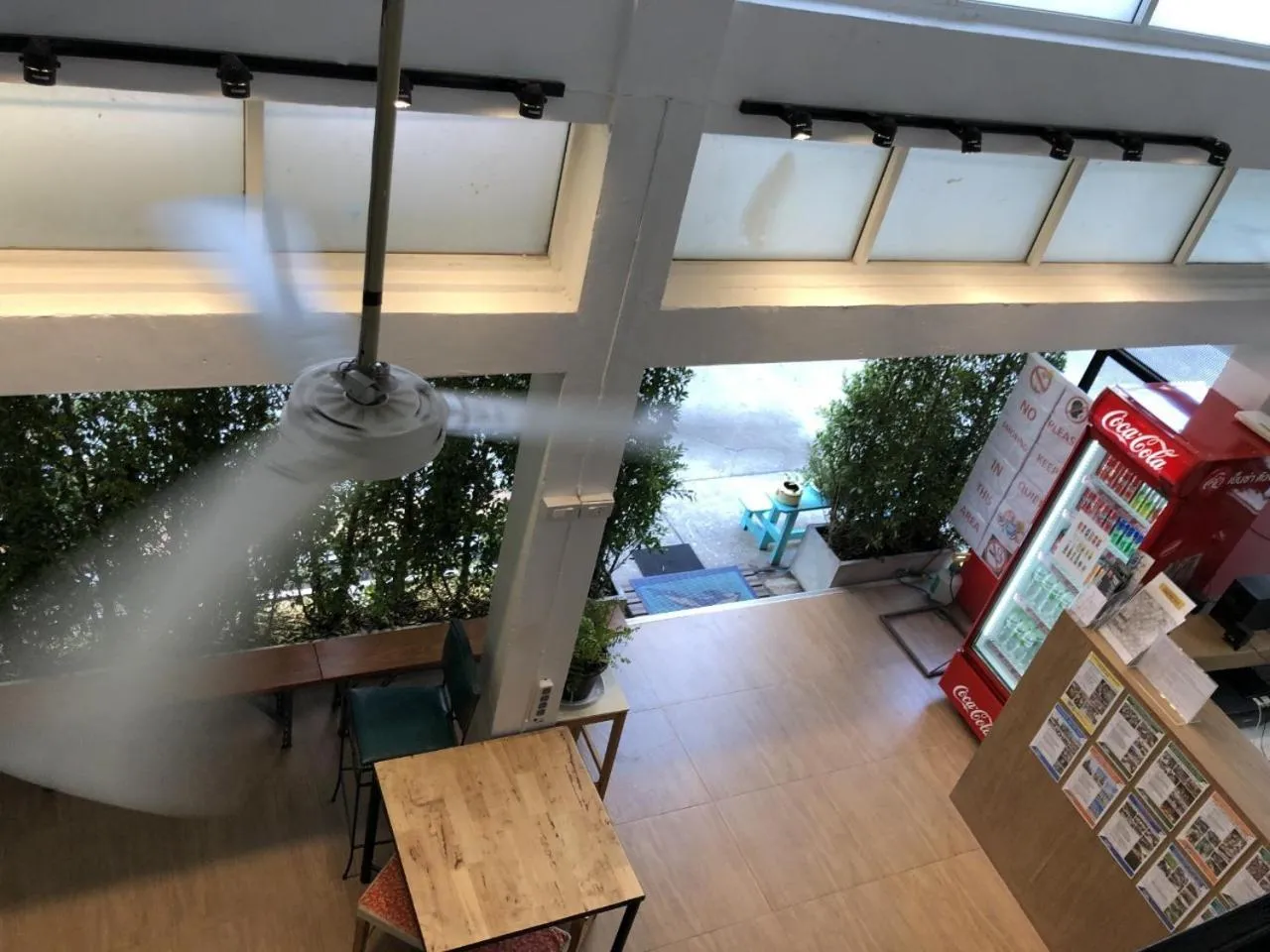 Lobby or reception in PLOY Hostel