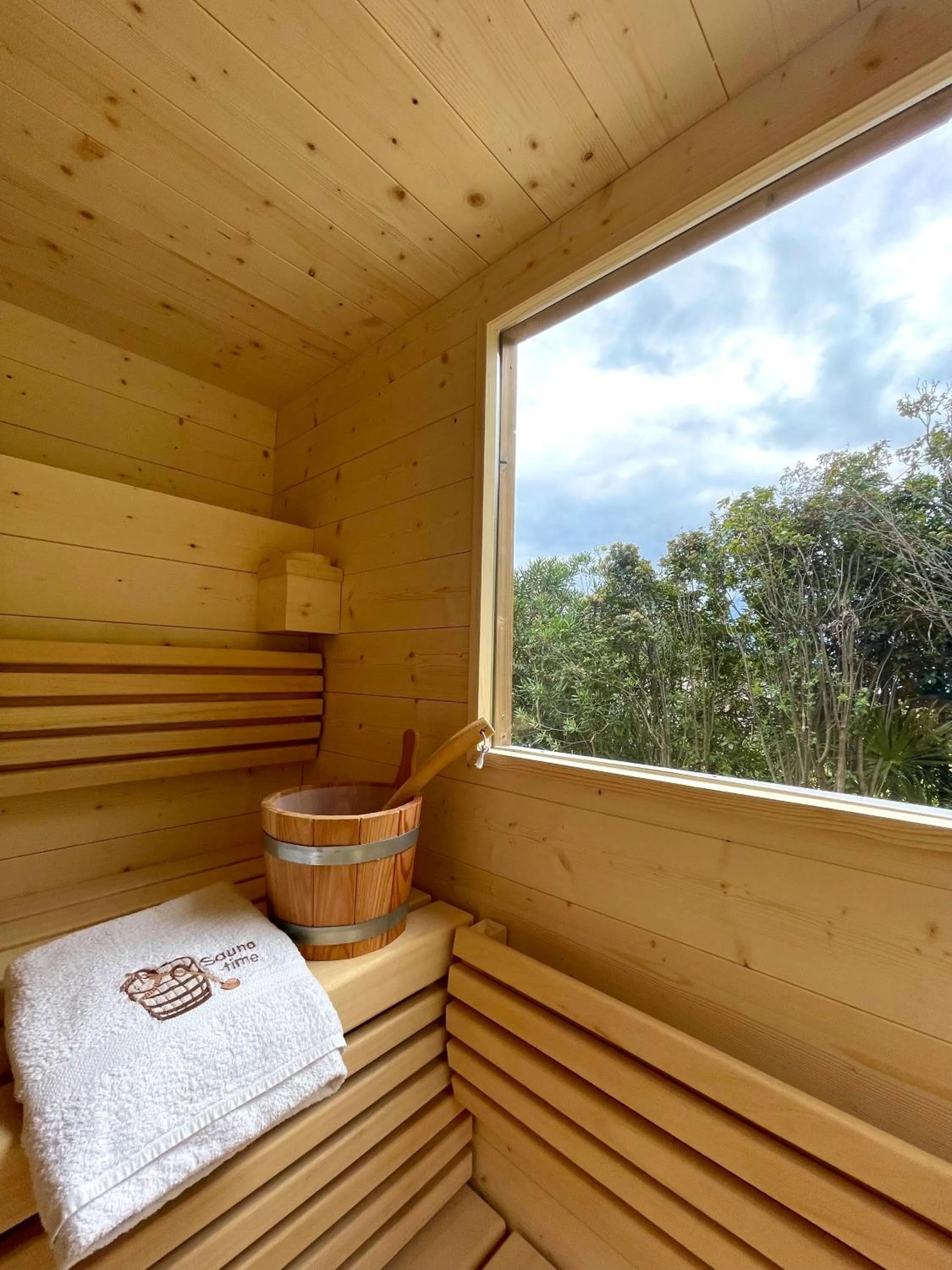 Sauna in Villa Angelica